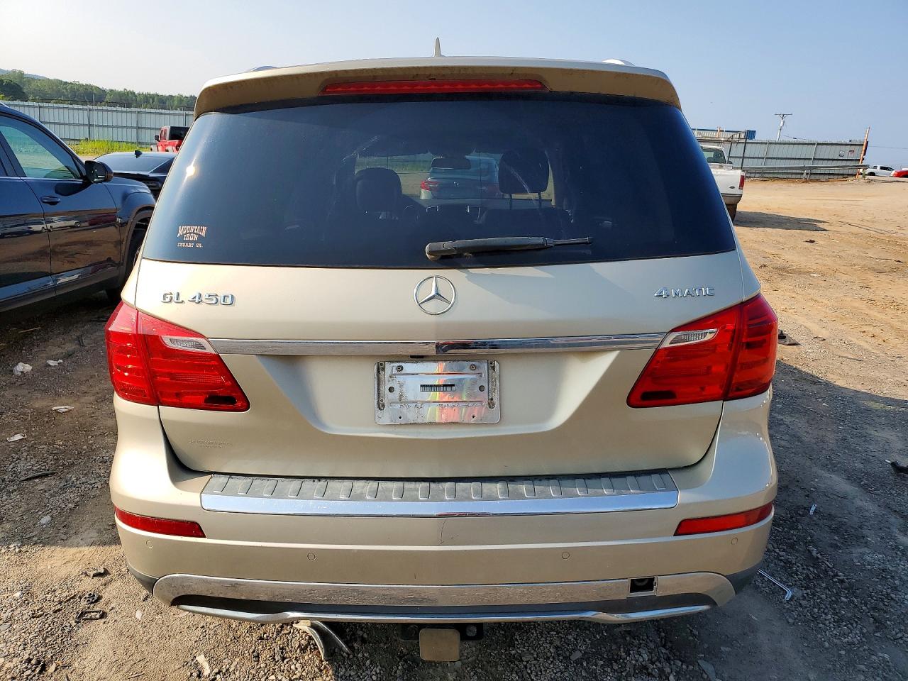 2013 Mercedes-benz Gl 450 4matic Tan vin: 4JGDF7CE5DA209570