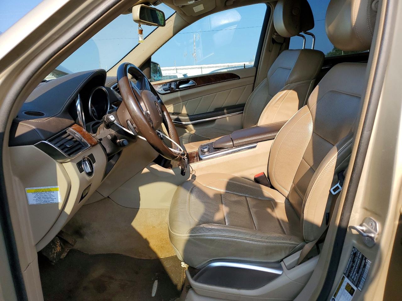2013 Mercedes-benz Gl 450 4matic Tan vin: 4JGDF7CE5DA209570
