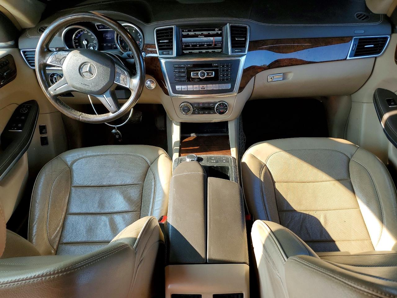 2013 Mercedes-benz Gl 450 4matic Tan vin: 4JGDF7CE5DA209570