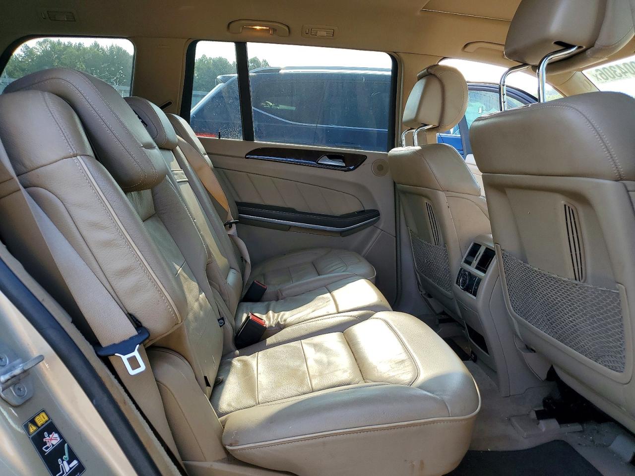 2013 Mercedes-benz Gl 450 4matic Tan vin: 4JGDF7CE5DA209570