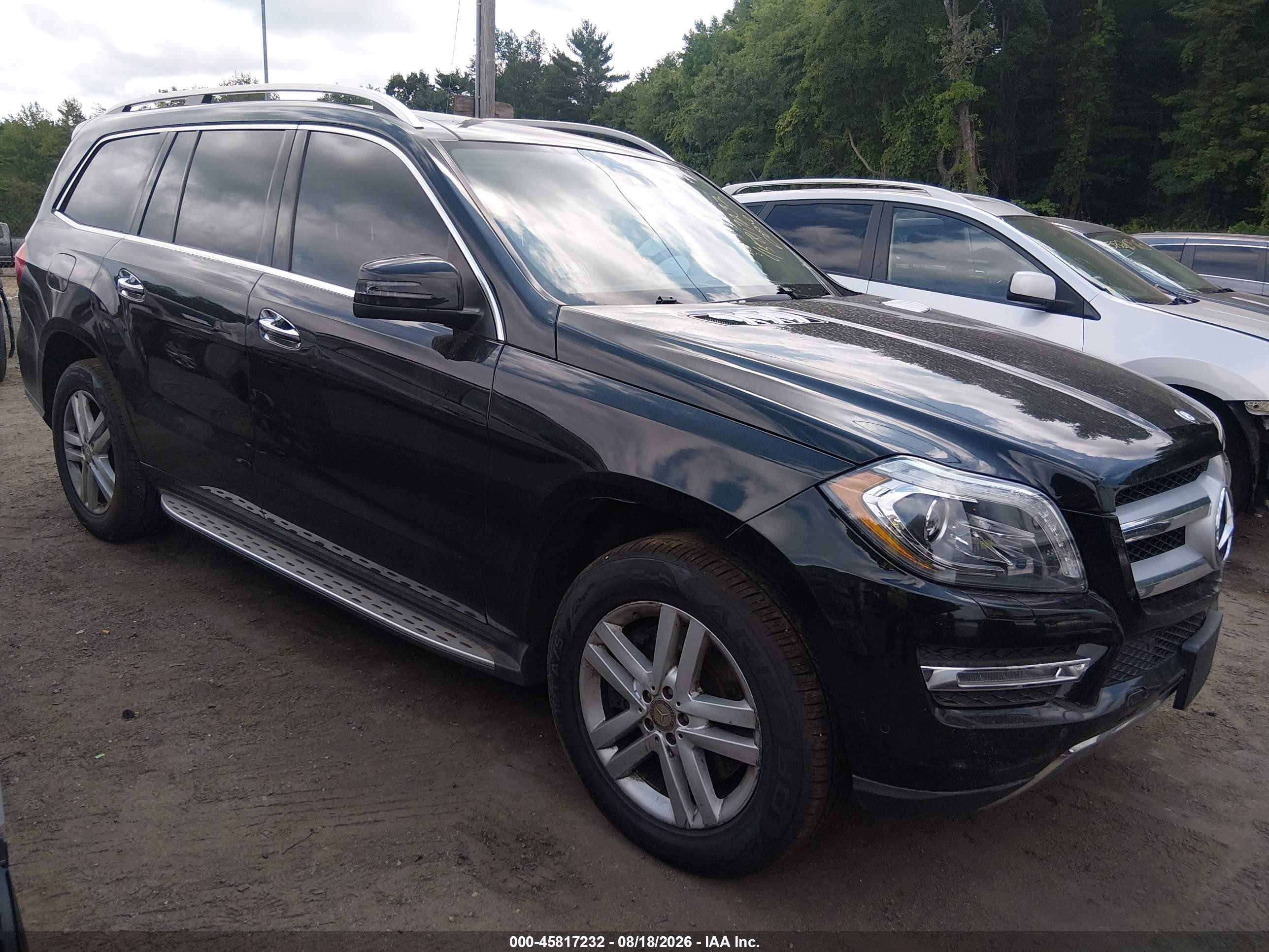 2013 Mercedes-benz Gl 450 4matic Black vin: 4JGDF7CE5DA211321