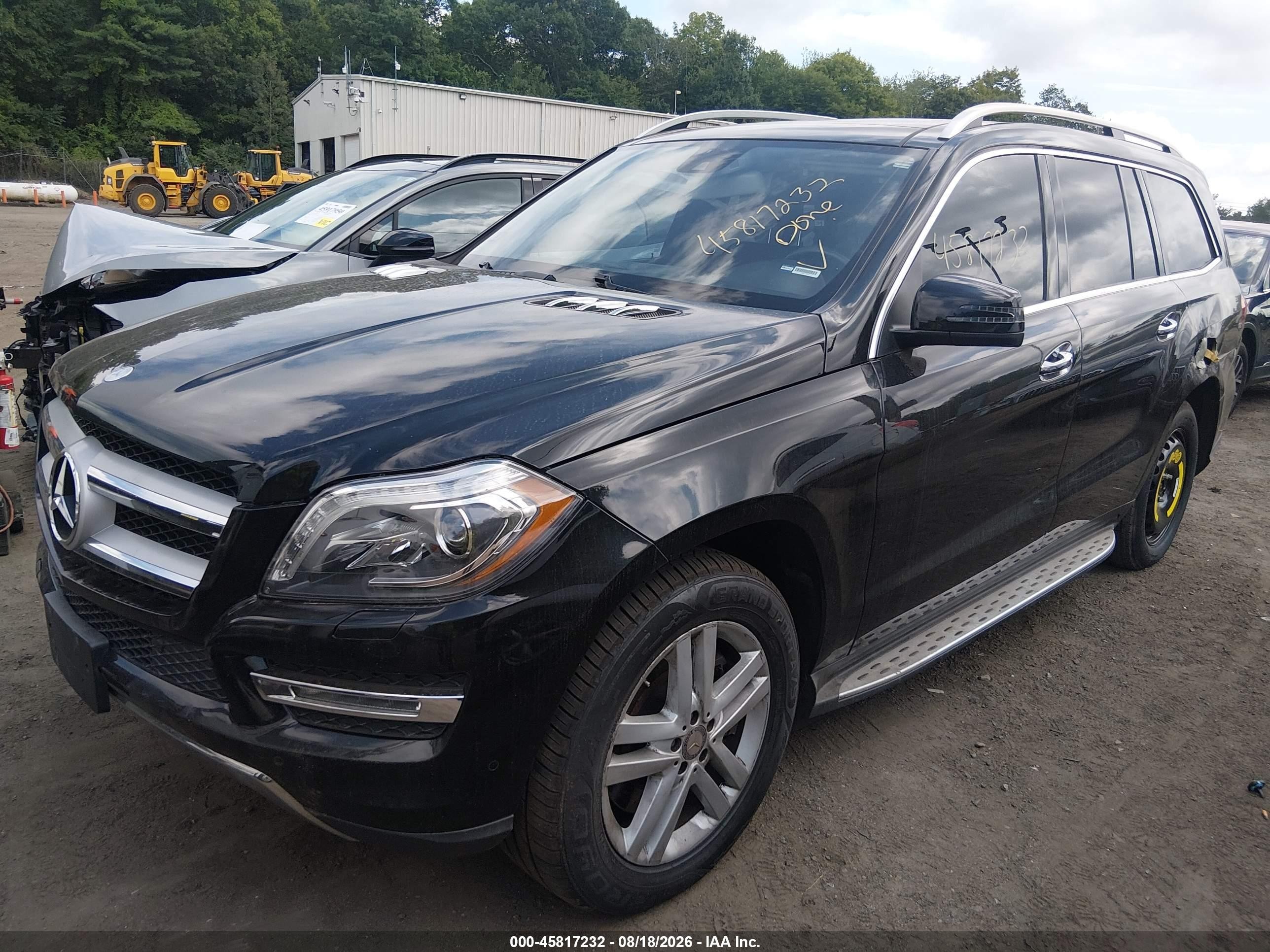 2013 Mercedes-benz Gl 450 4matic Black vin: 4JGDF7CE5DA211321