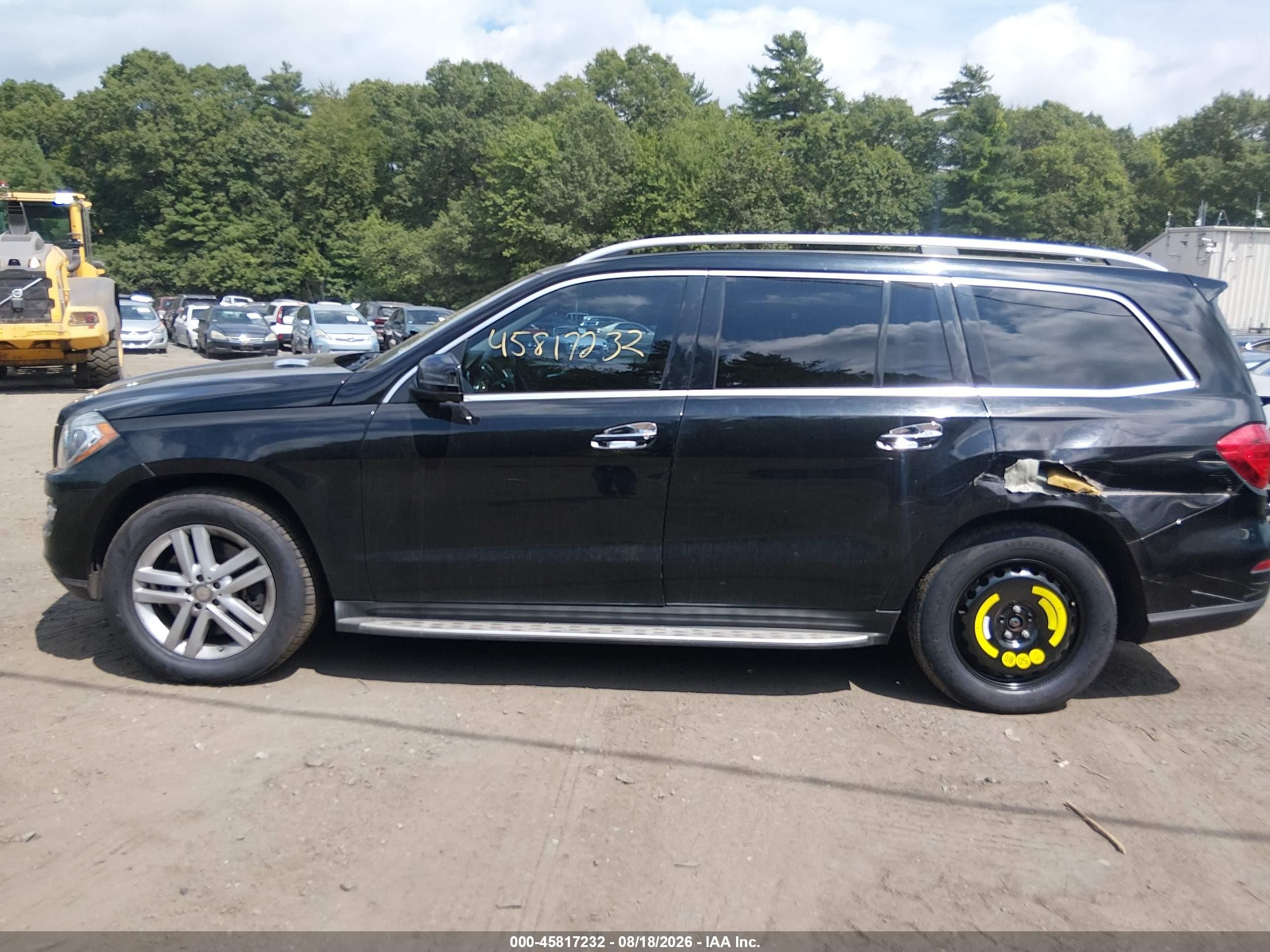 2013 Mercedes-benz Gl 450 4matic Black vin: 4JGDF7CE5DA211321
