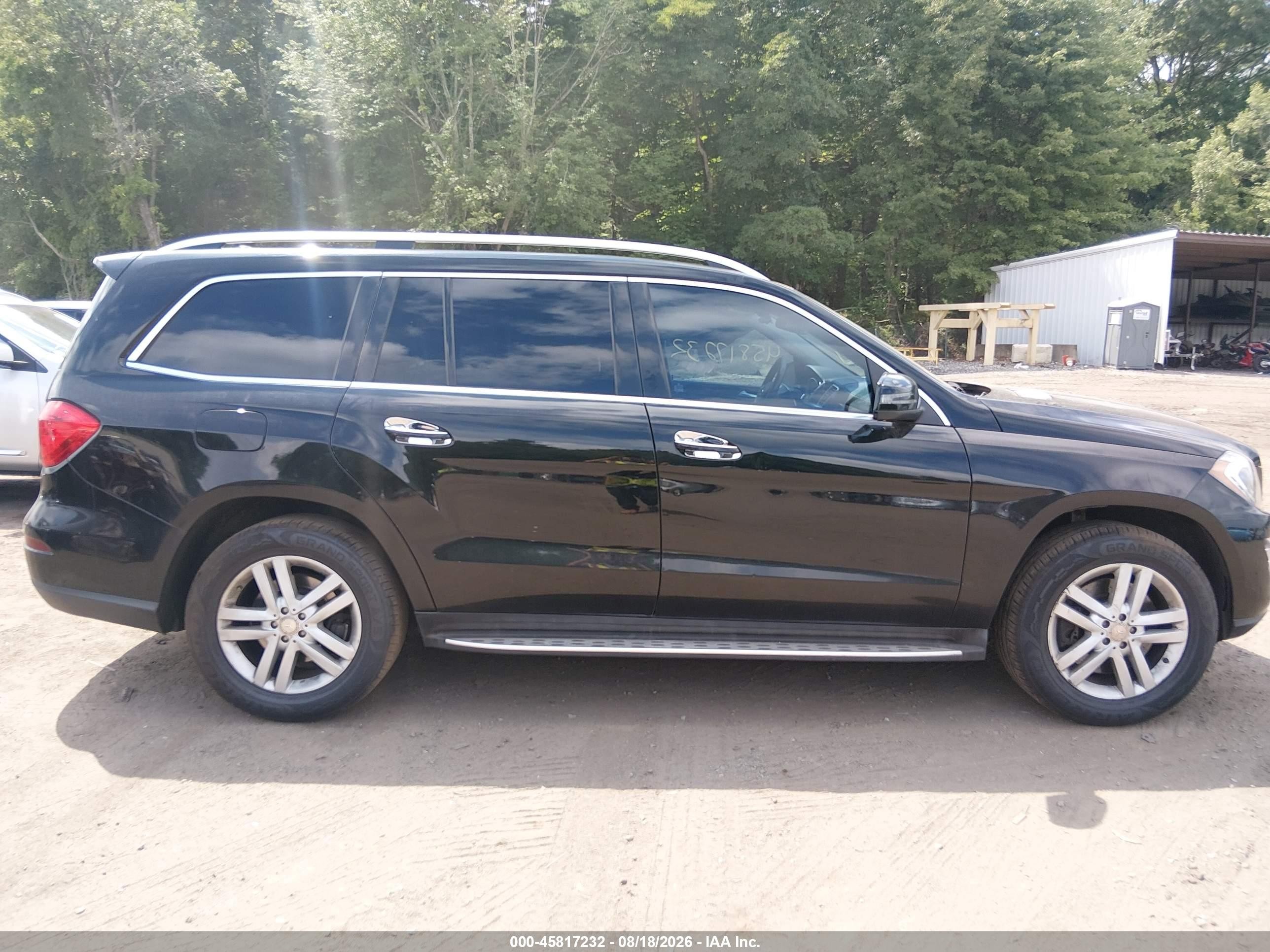 2013 Mercedes-benz Gl 450 4matic Black vin: 4JGDF7CE5DA211321
