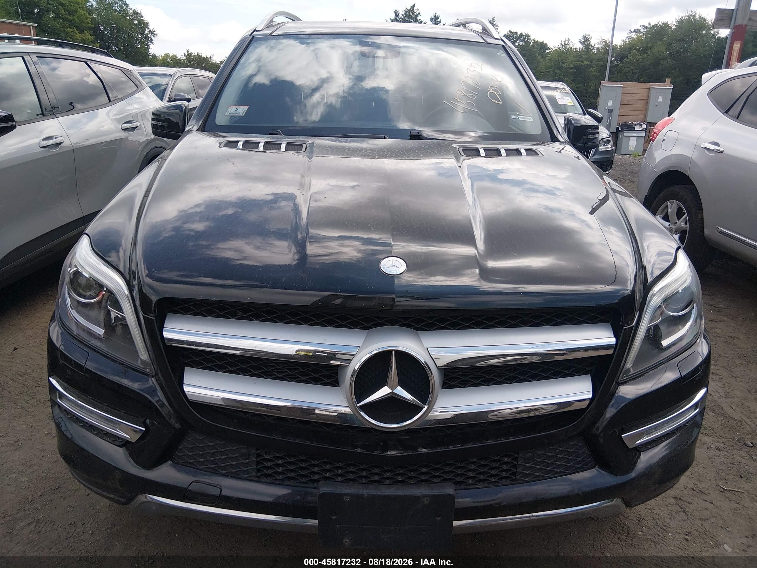 2013 Mercedes-benz Gl 450 4matic Black vin: 4JGDF7CE5DA211321