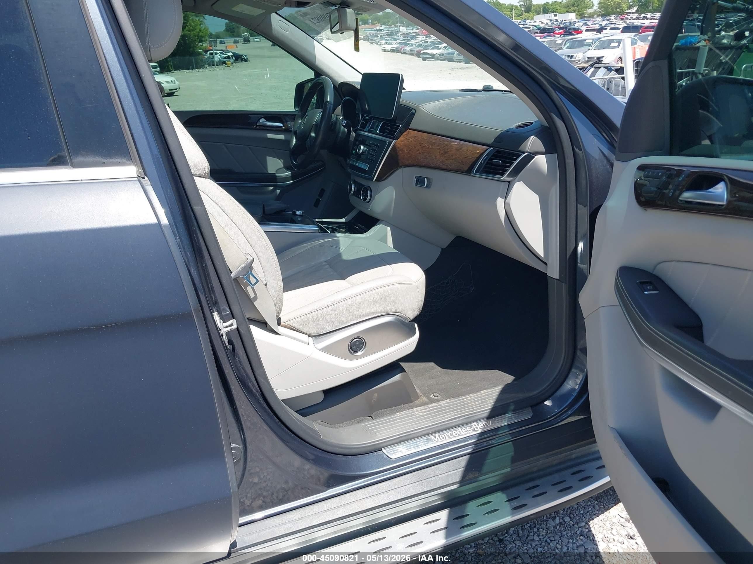 2013 Mercedes-benz Gl 450 4matic Blue vin: 4JGDF7CE5DA225588