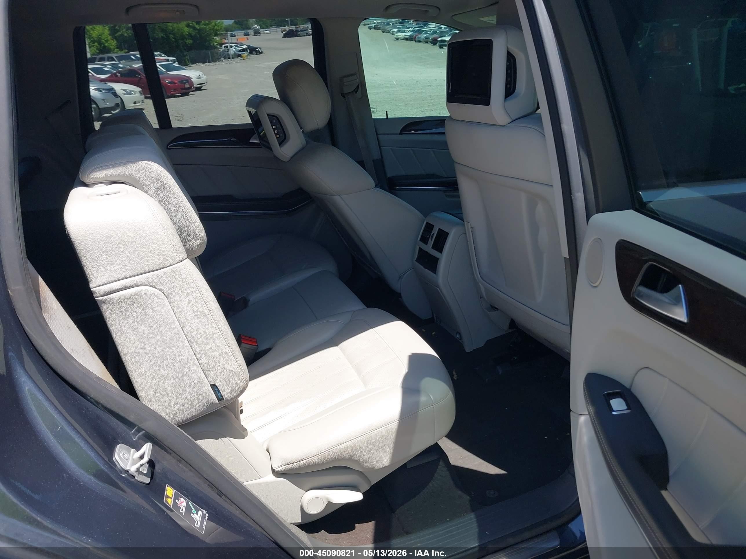 2013 Mercedes-benz Gl 450 4matic Blue vin: 4JGDF7CE5DA225588