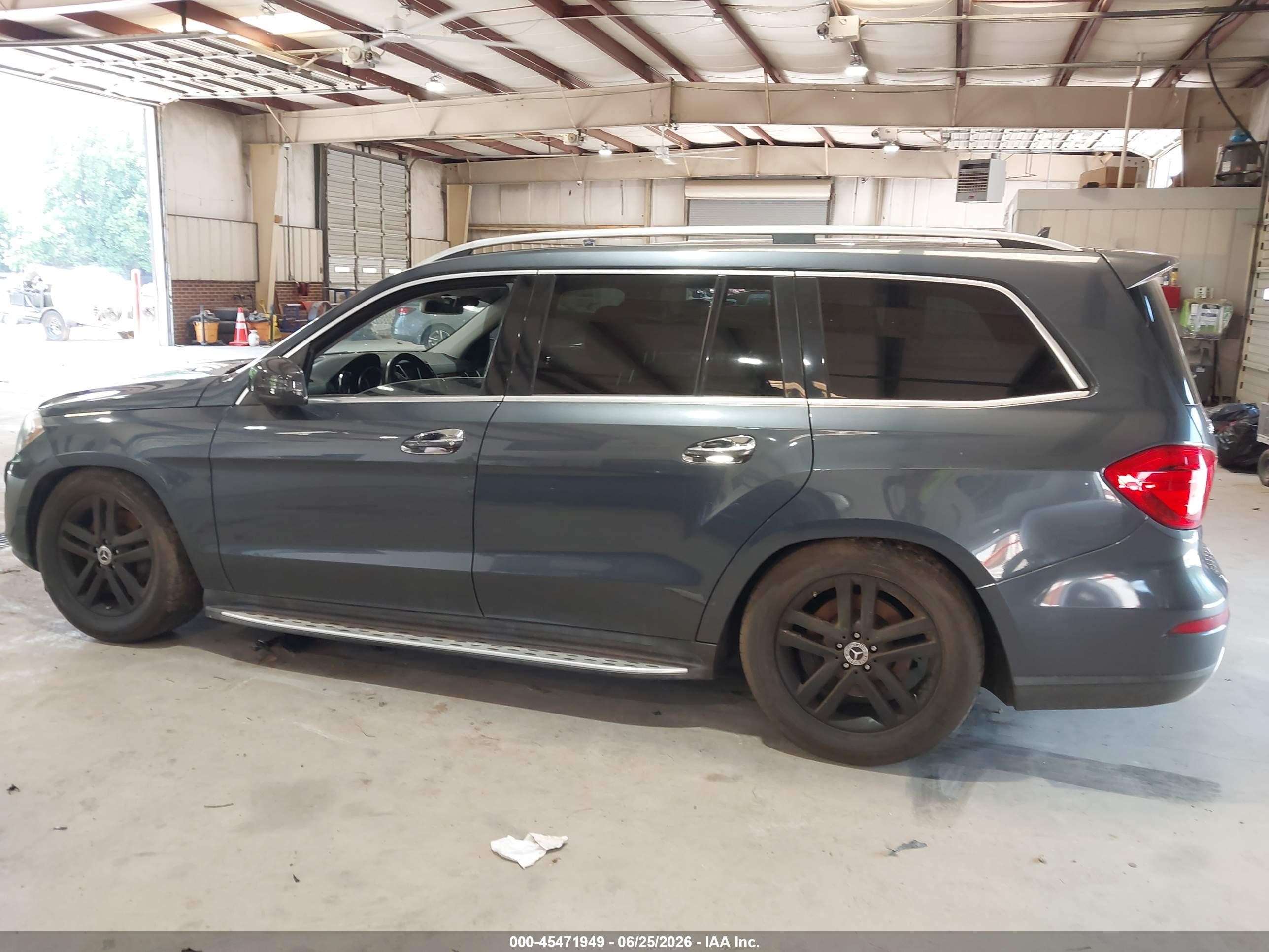 2013 Mercedes-benz Gl 450 4matic Gray vin: 4JGDF7CE5DA228443