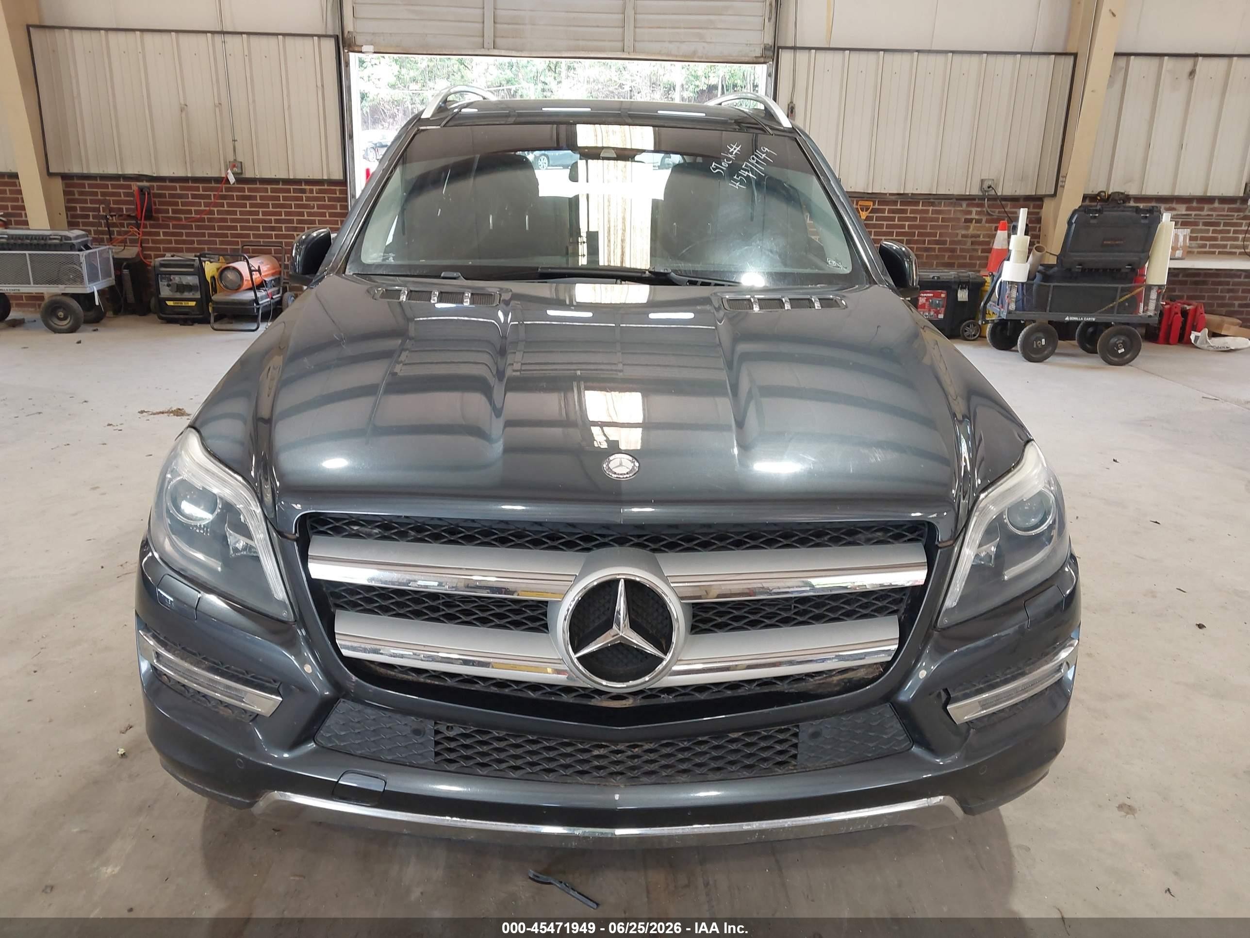 2013 Mercedes-benz Gl 450 4matic Gray vin: 4JGDF7CE5DA228443