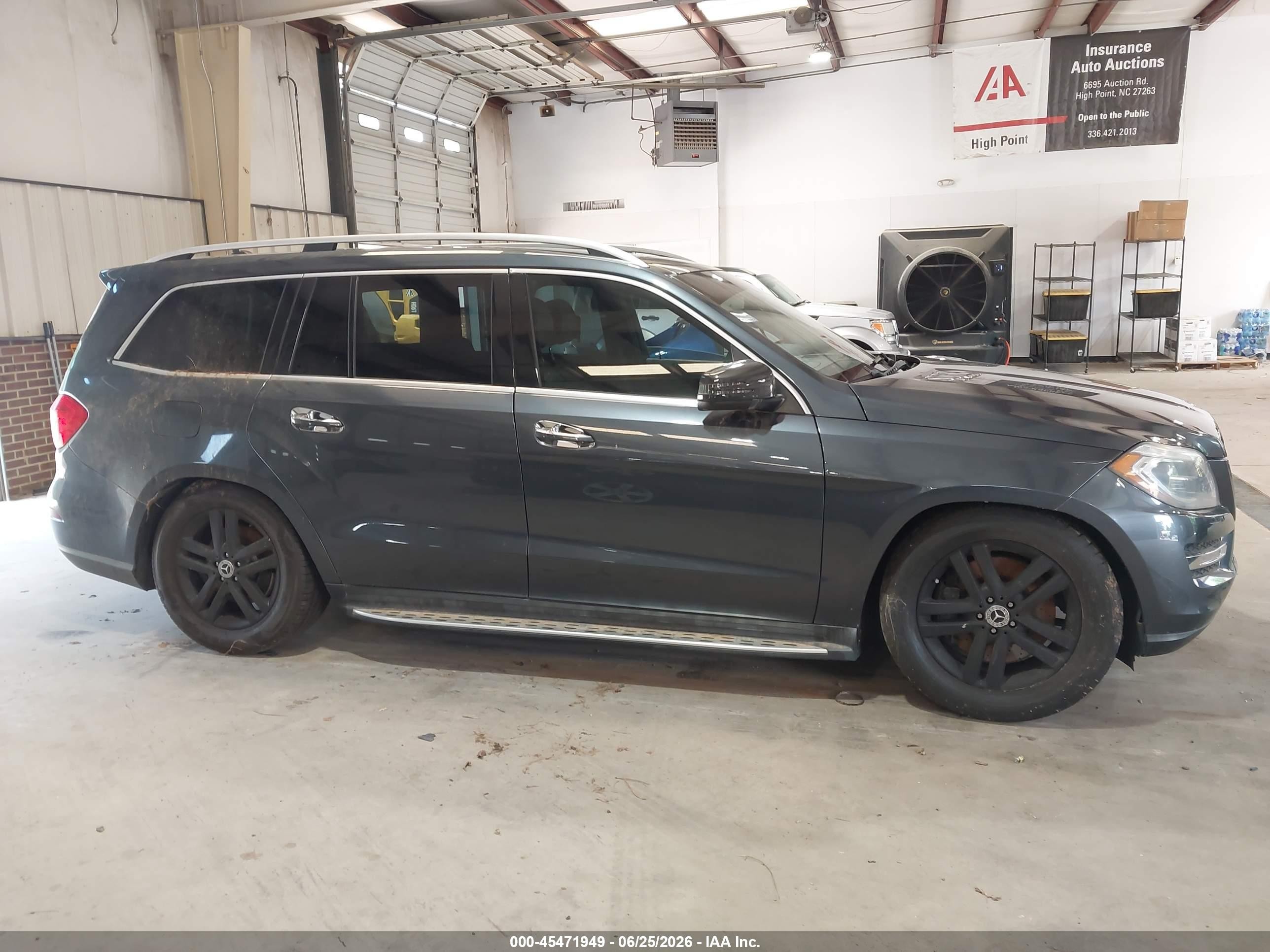 2013 Mercedes-benz Gl 450 4matic Gray vin: 4JGDF7CE5DA228443