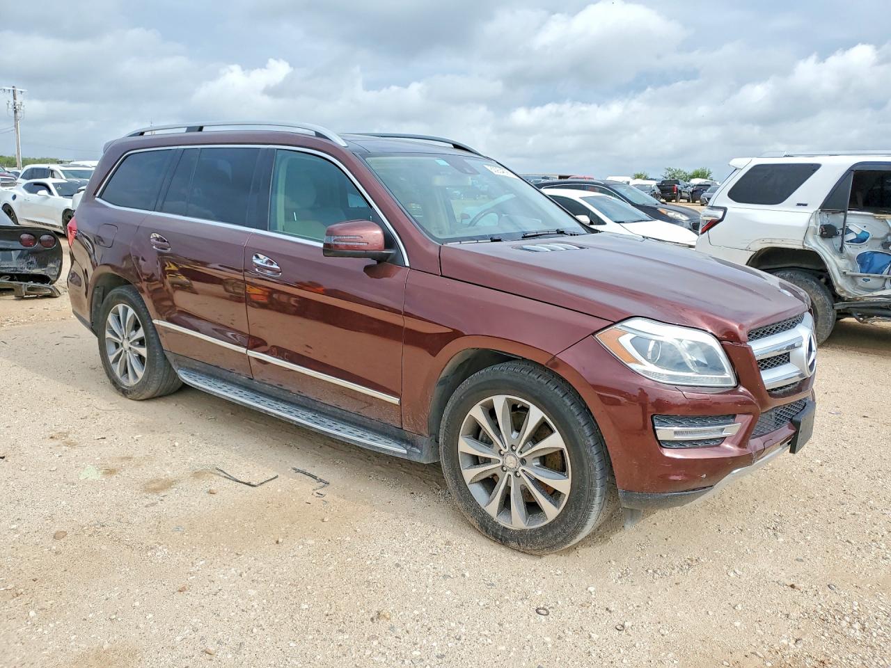 2013 Mercedes-benz Gl 450 4matic Brown vin: 4JGDF7CE5DA242939