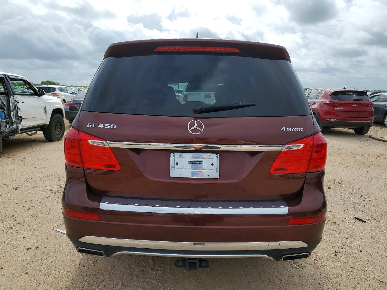 2013 Mercedes-benz Gl 450 4matic Brown vin: 4JGDF7CE5DA242939