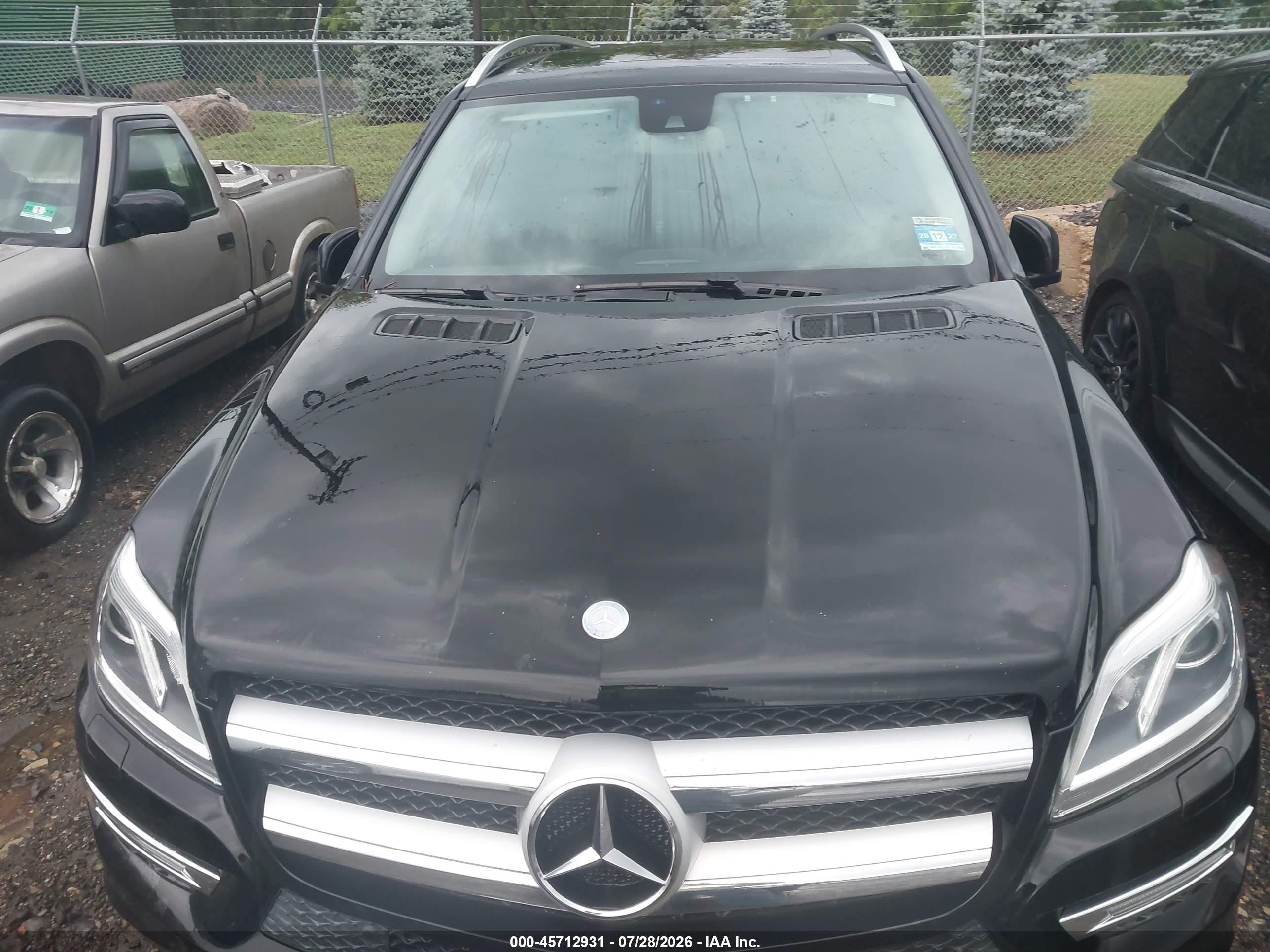 2013 Mercedes-benz Gl 450 4matic Black vin: 4JGDF7CE5DA247977