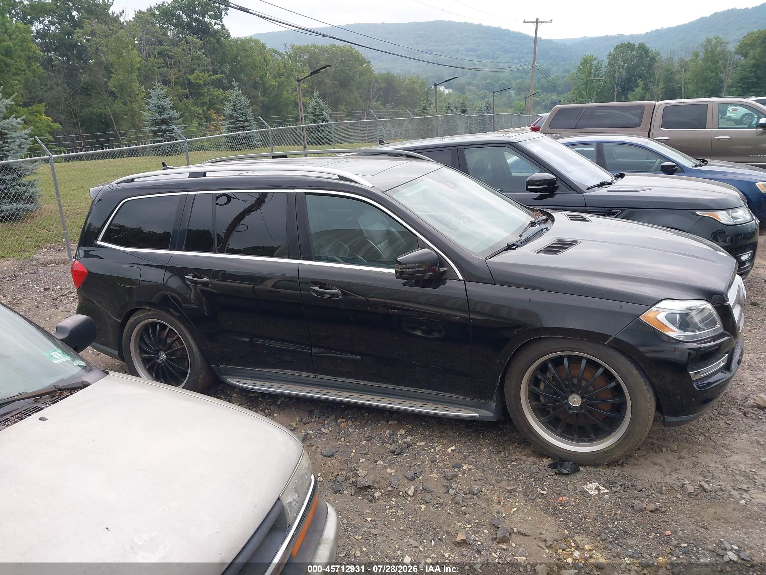 2013 Mercedes-benz Gl 450 4matic Black vin: 4JGDF7CE5DA247977
