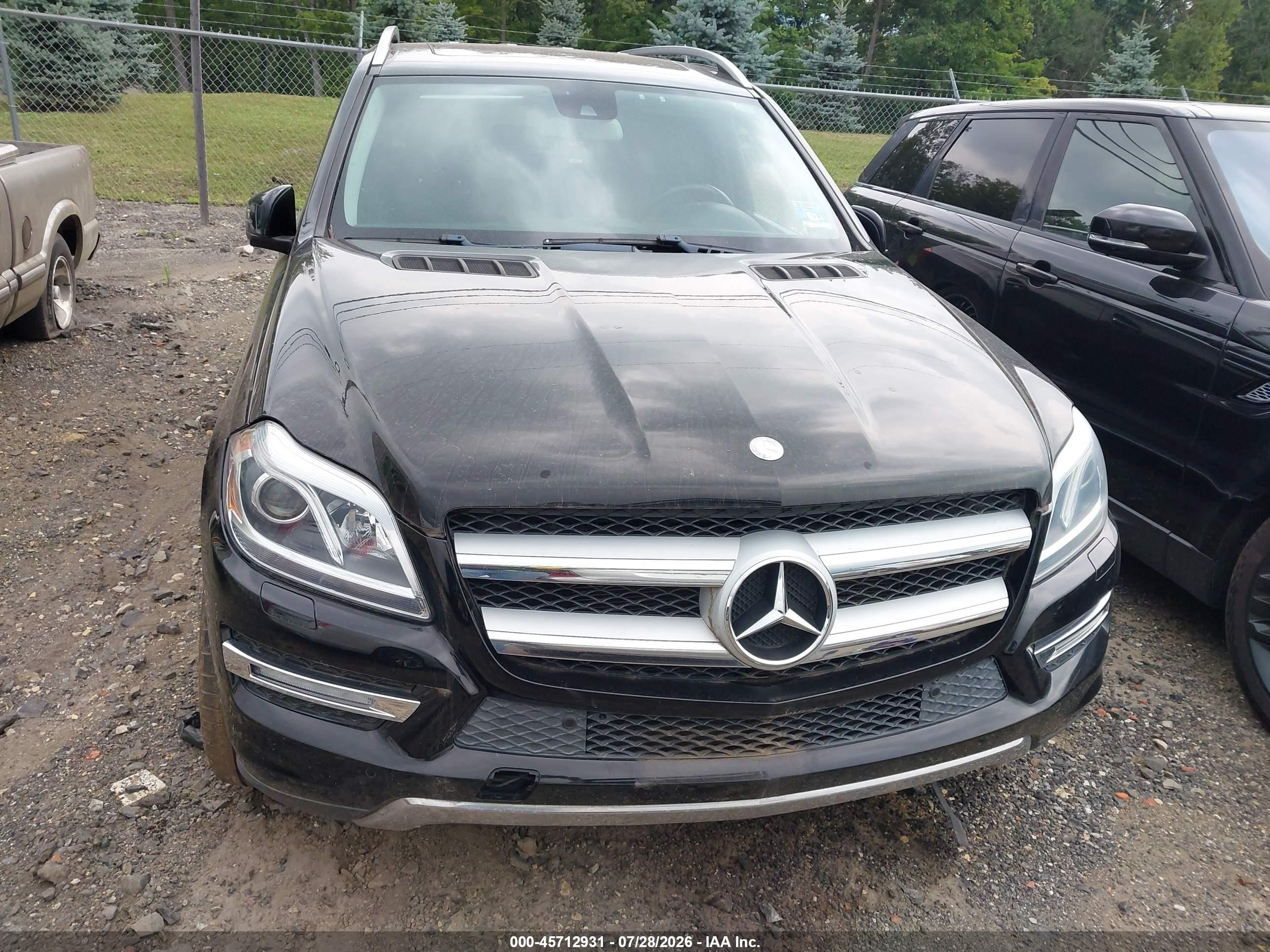 2013 Mercedes-benz Gl 450 4matic Black vin: 4JGDF7CE5DA247977