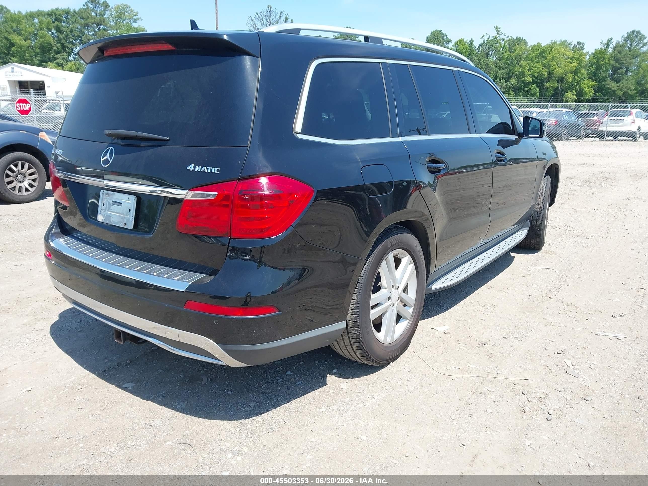 2013 Mercedes-benz Gl 450 4matic Black vin: 4JGDF7CE5DA260793
