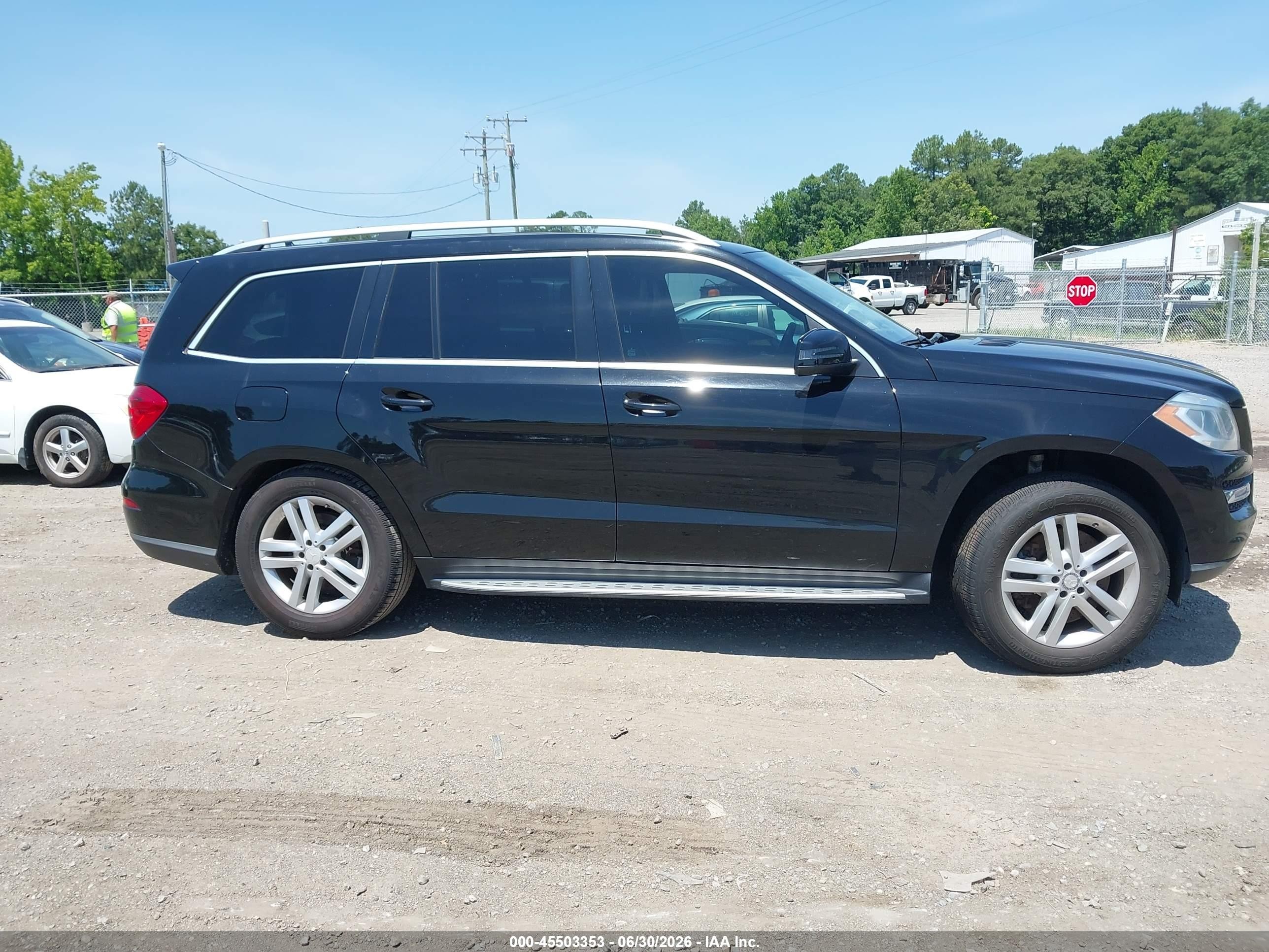 2013 Mercedes-benz Gl 450 4matic Black vin: 4JGDF7CE5DA260793
