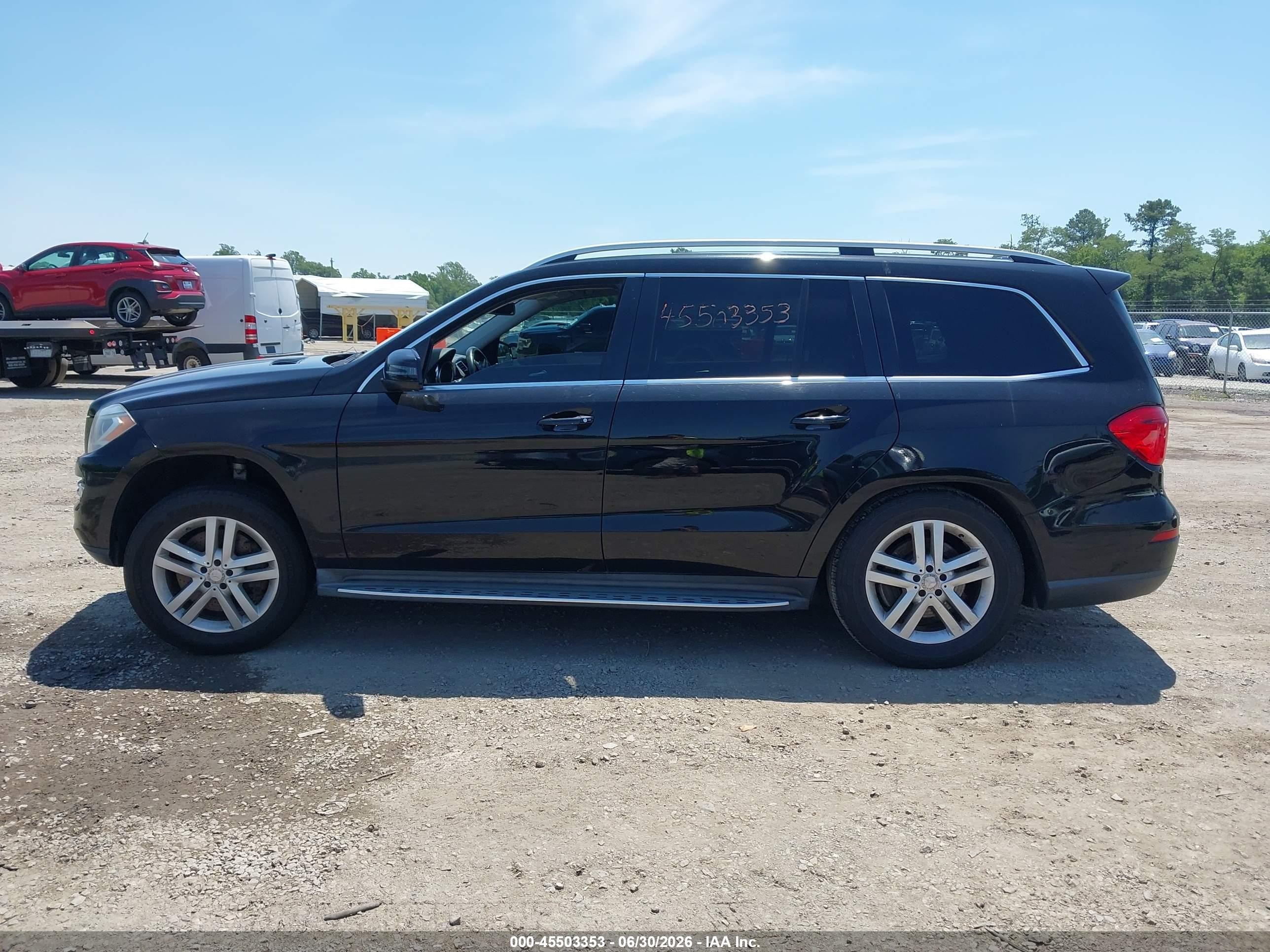 2013 Mercedes-benz Gl 450 4matic Black vin: 4JGDF7CE5DA260793