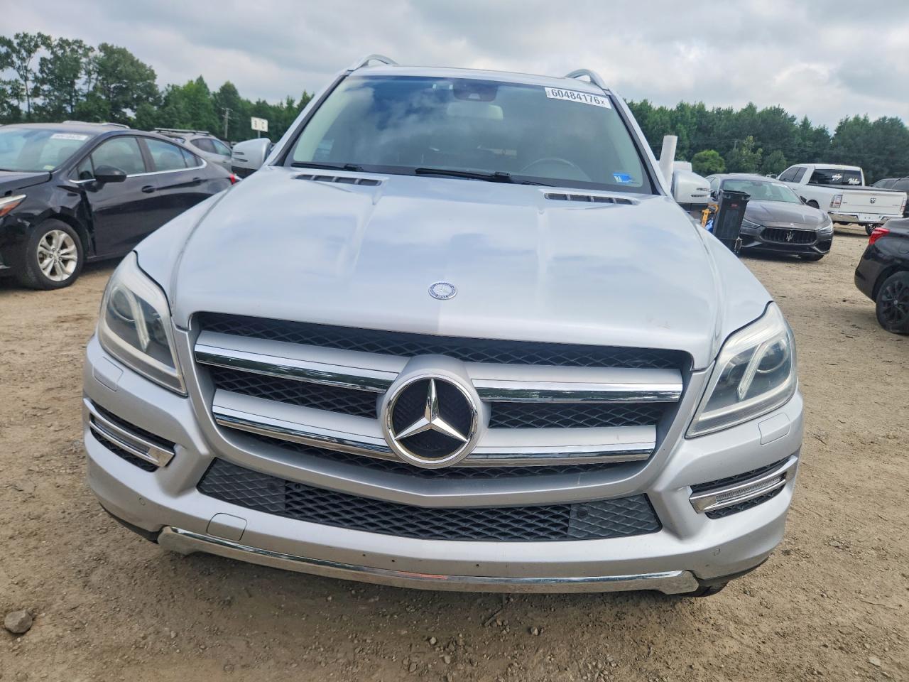 2013 Mercedes-benz Gl 450 4matic Silver vin: 4JGDF7CE5DA262348