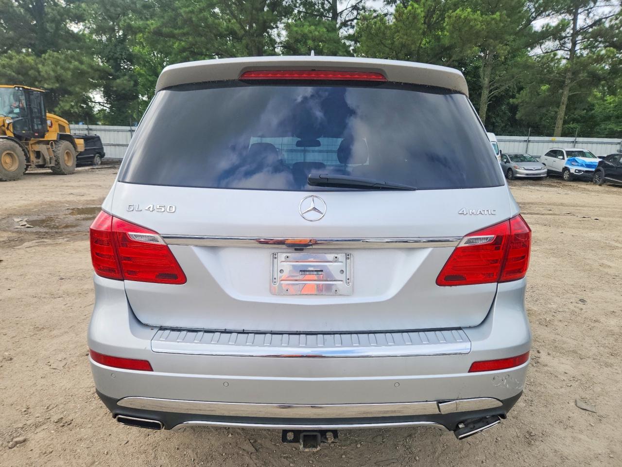 2013 Mercedes-benz Gl 450 4matic Silver vin: 4JGDF7CE5DA262348