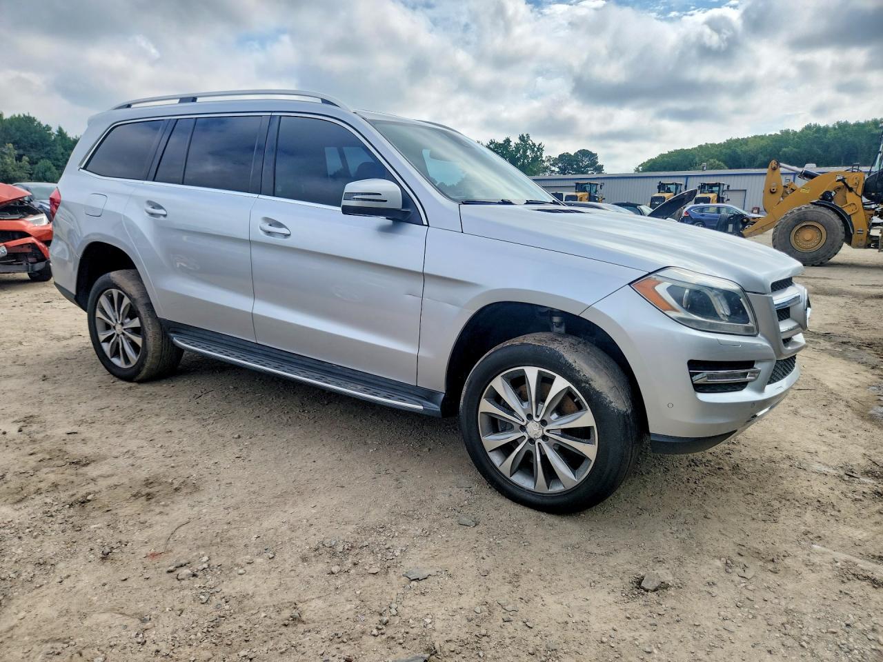 2013 Mercedes-benz Gl 450 4matic Silver vin: 4JGDF7CE5DA262348
