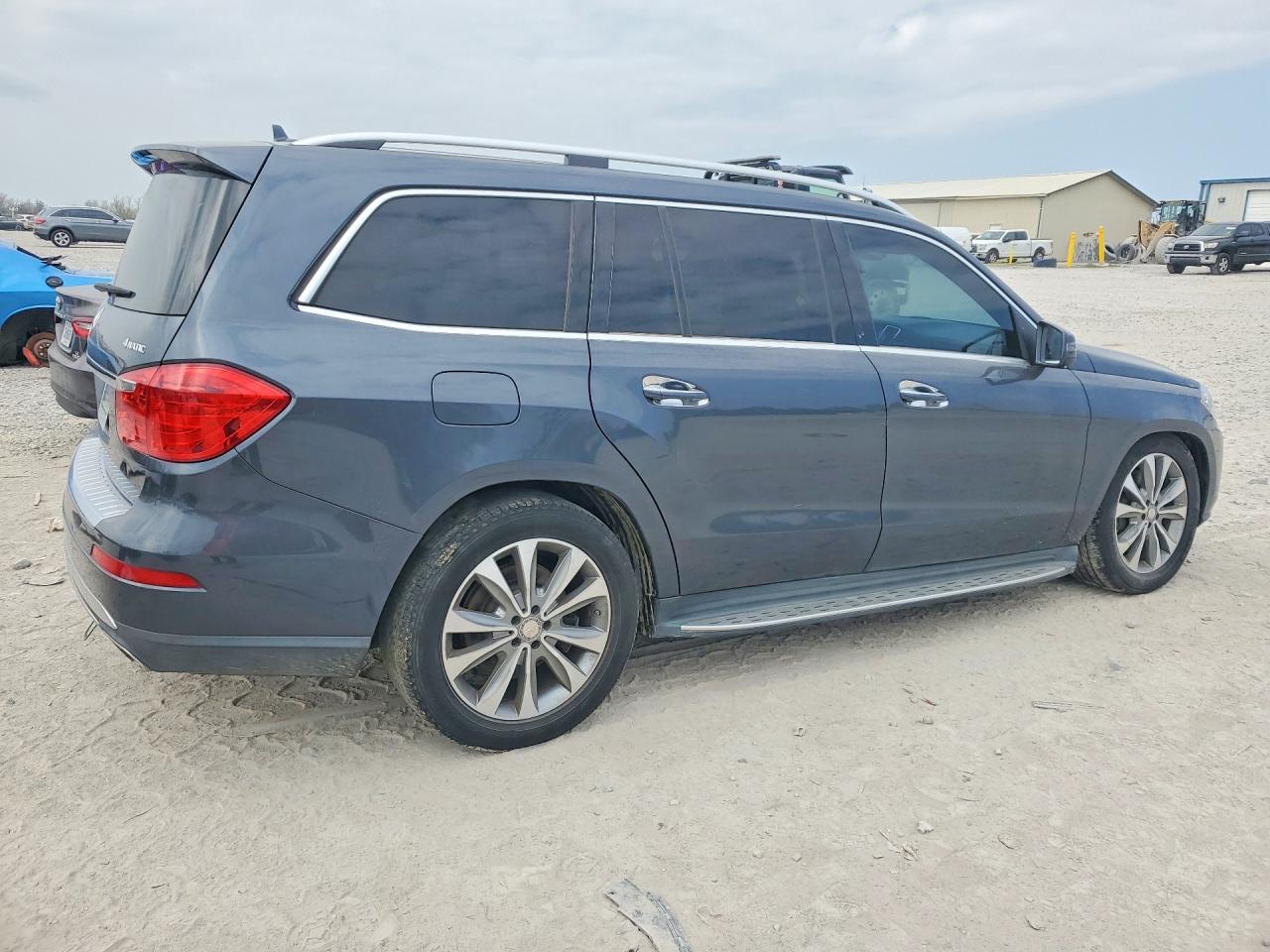 2013 Mercedes-benz Gl 450 4matic Gray vin: 4JGDF7CE5DA266951