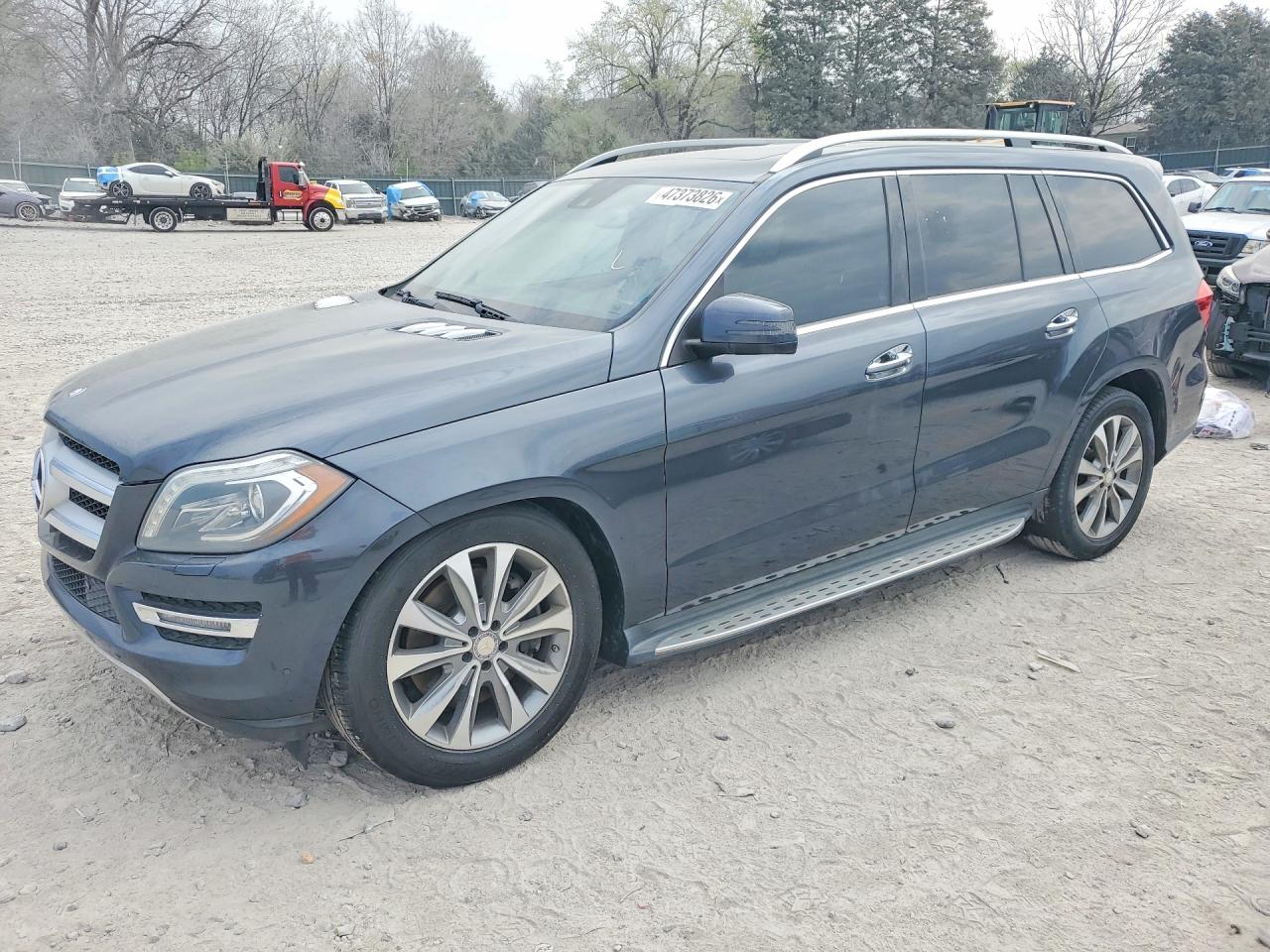 2013 Mercedes-benz Gl 450 4matic Gray vin: 4JGDF7CE5DA266951