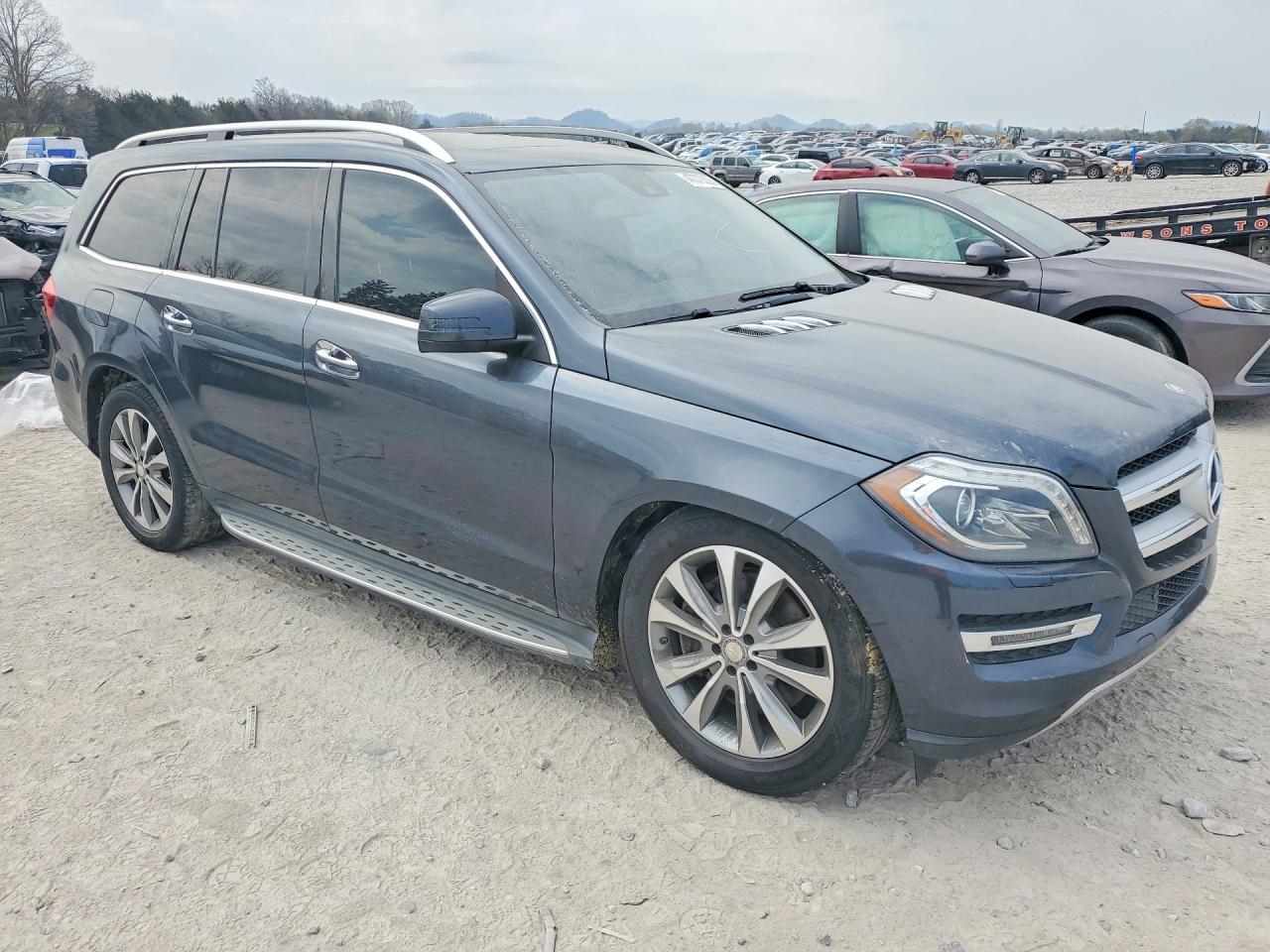 2013 Mercedes-benz Gl 450 4matic Gray vin: 4JGDF7CE5DA266951