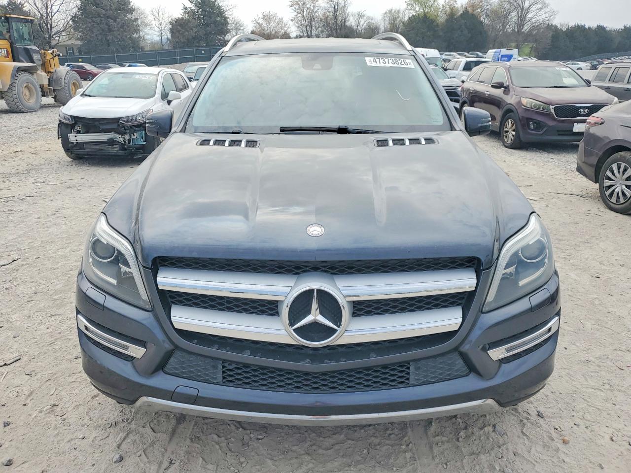 2013 Mercedes-benz Gl 450 4matic Gray vin: 4JGDF7CE5DA266951