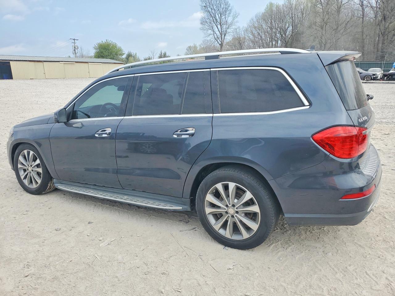 2013 Mercedes-benz Gl 450 4matic Gray vin: 4JGDF7CE5DA266951