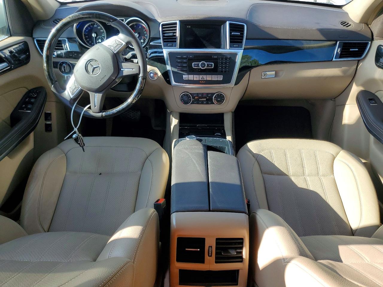 2014 Mercedes-benz Gl 450 4matic White vin: 4JGDF7CE5EA272458
