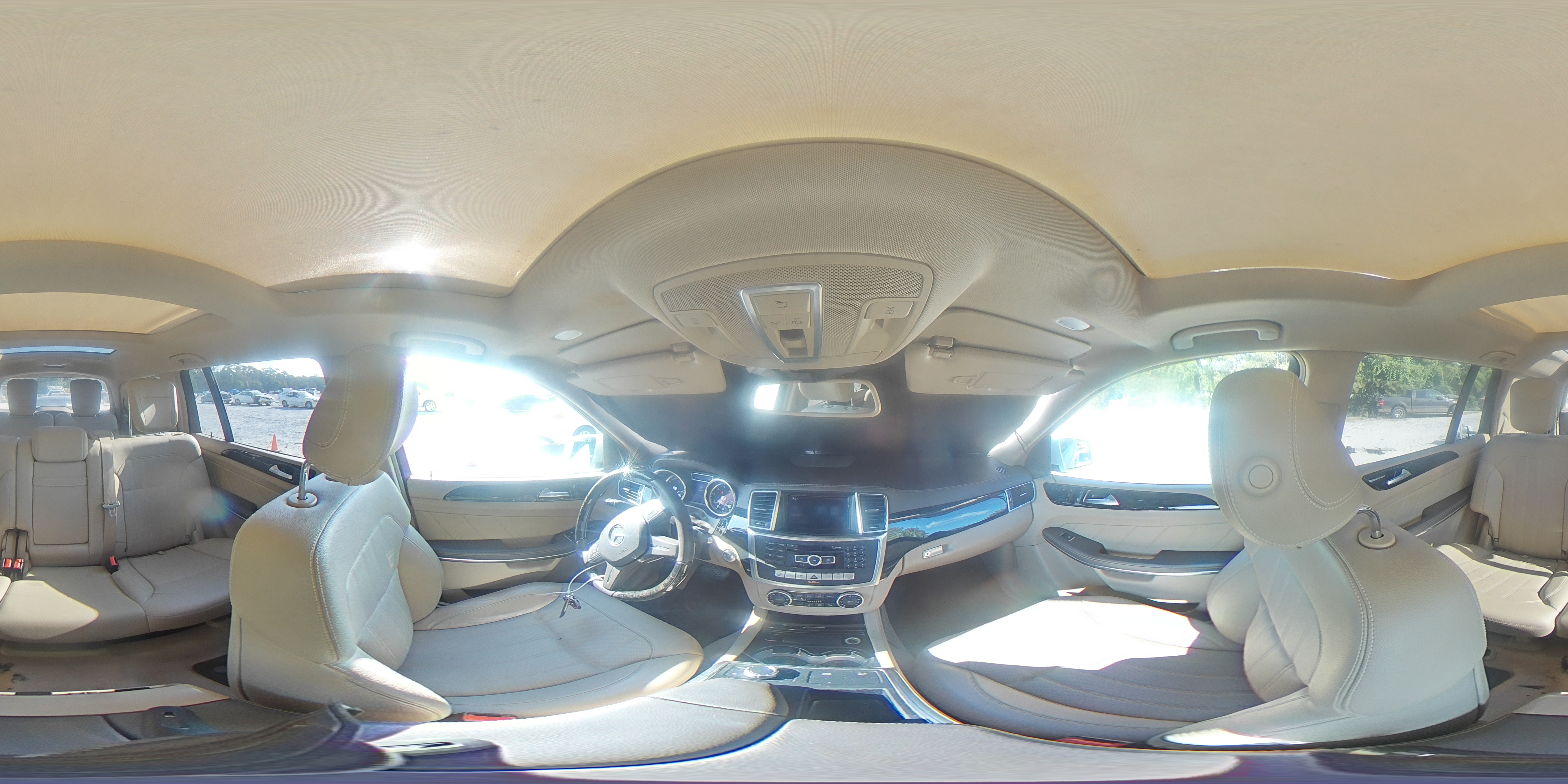 2014 Mercedes-benz Gl 450 4matic White vin: 4JGDF7CE5EA272458