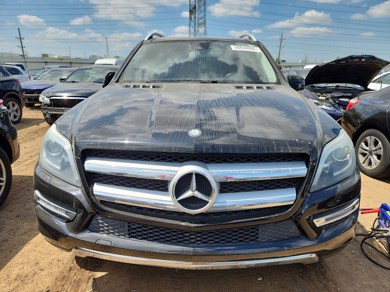 2014 Mercedes-benz Gl 450 4matic Black vin: 4JGDF7CE5EA308911