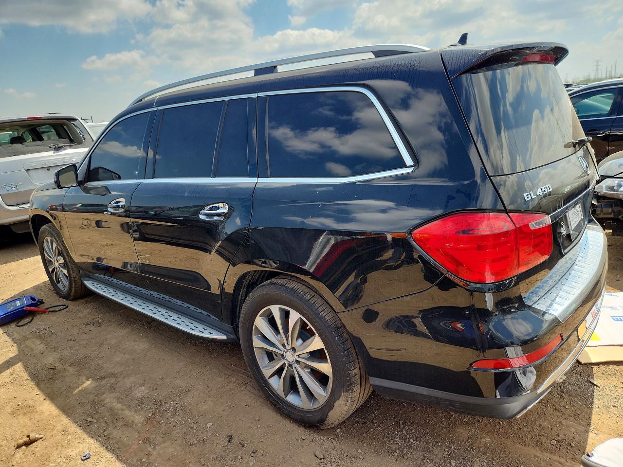 2014 Mercedes-benz Gl 450 4matic Black vin: 4JGDF7CE5EA308911