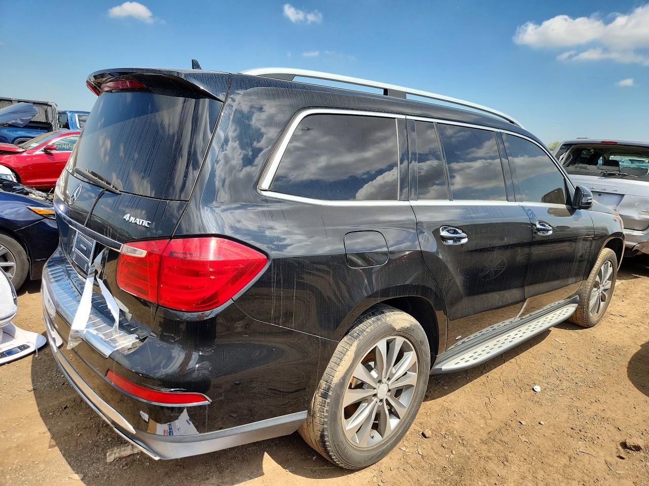 2014 Mercedes-benz Gl 450 4matic Black vin: 4JGDF7CE5EA308911
