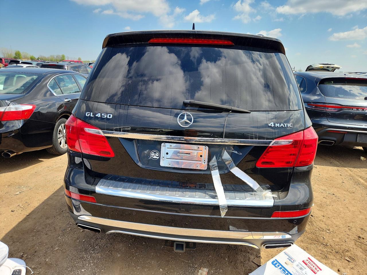 2014 Mercedes-benz Gl 450 4matic Black vin: 4JGDF7CE5EA308911