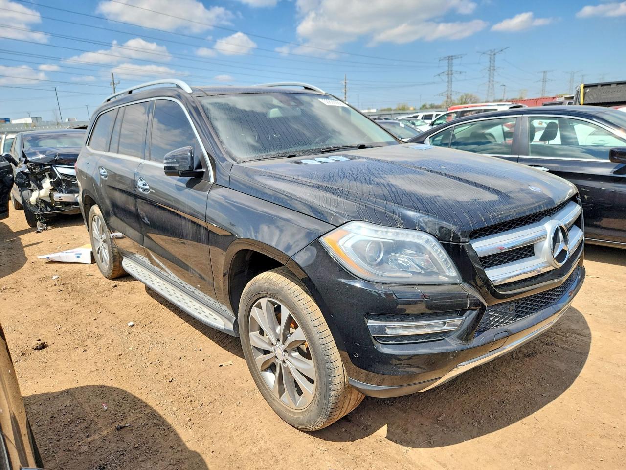 2014 Mercedes-benz Gl 450 4matic Black vin: 4JGDF7CE5EA308911