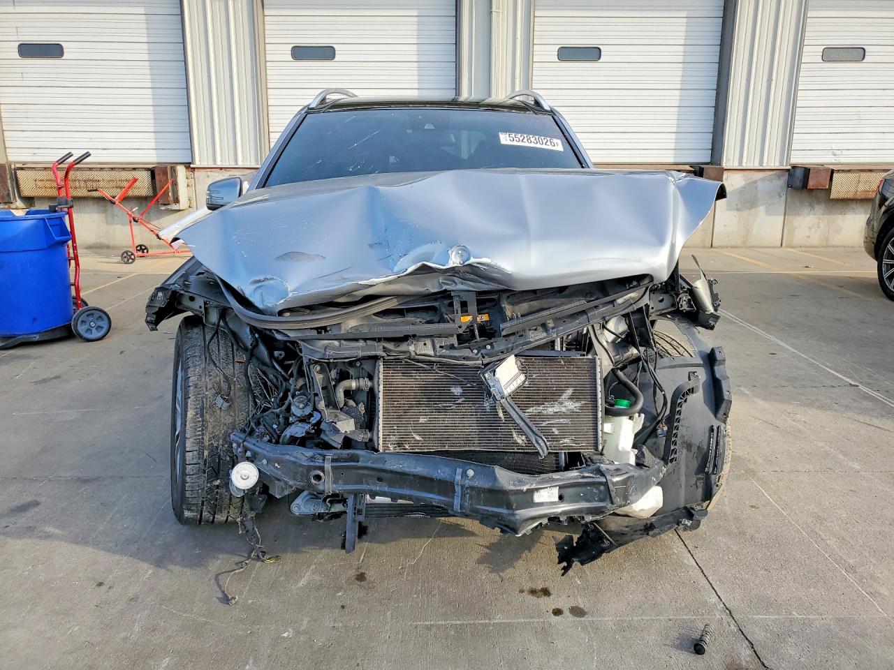 2014 Mercedes-benz Gl 450 4matic Silver vin: 4JGDF7CE5EA316765