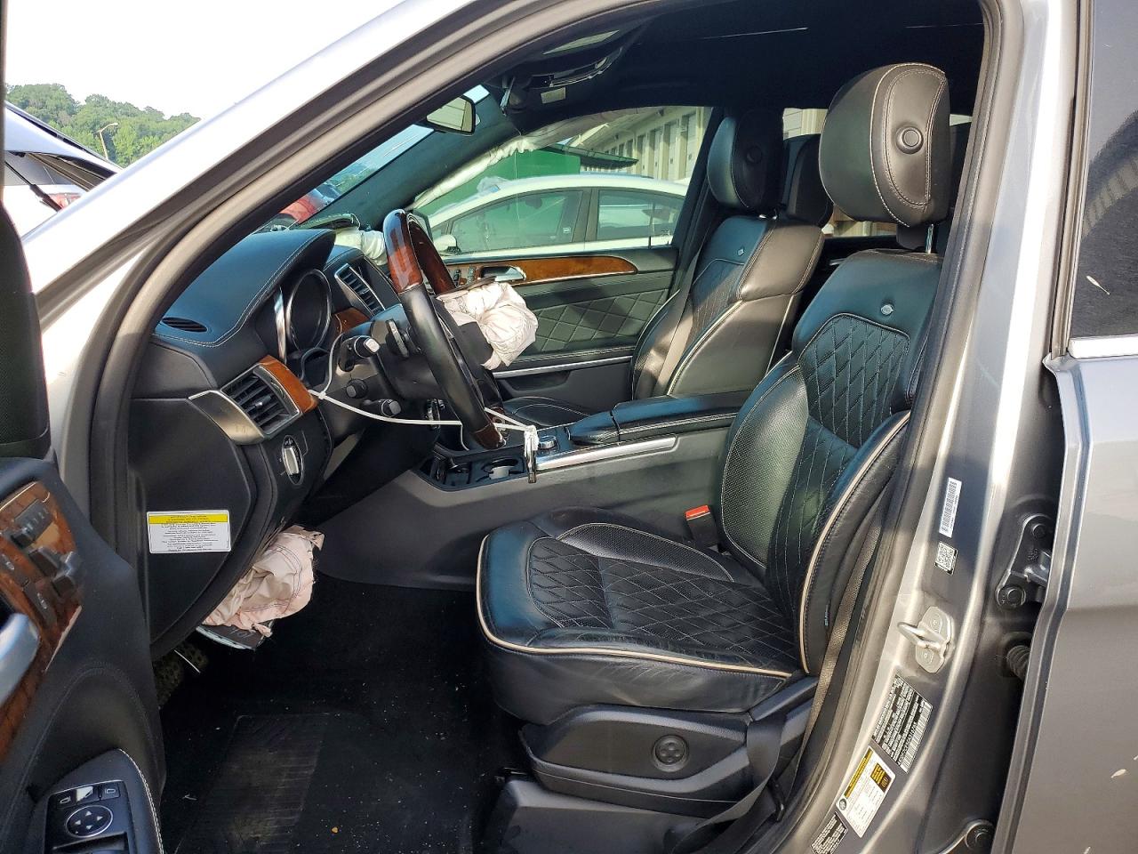 2014 Mercedes-benz Gl 450 4matic Silver vin: 4JGDF7CE5EA316765