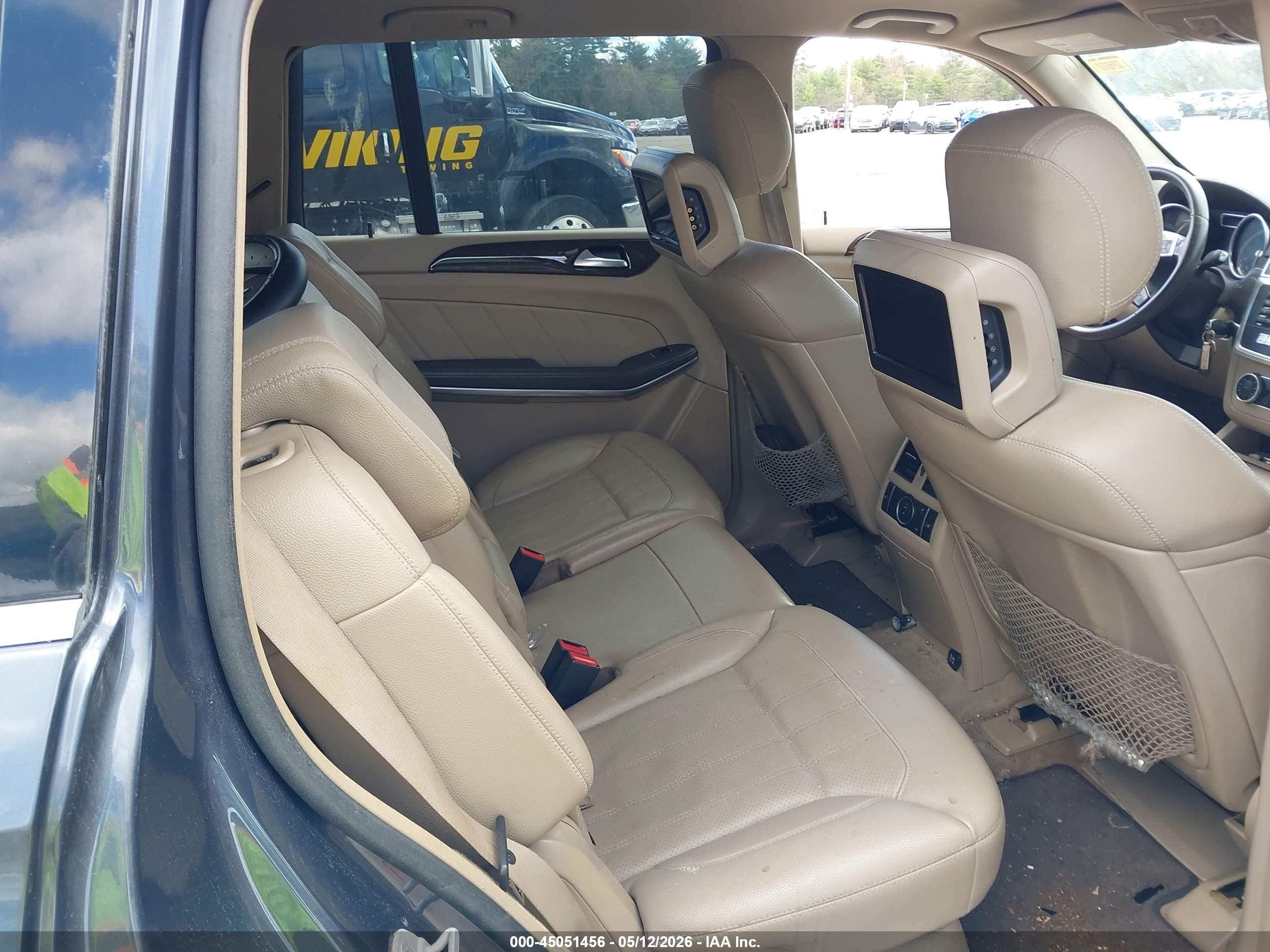 2014 Mercedes-benz Gl 450 4matic Gray vin: 4JGDF7CE5EA336062