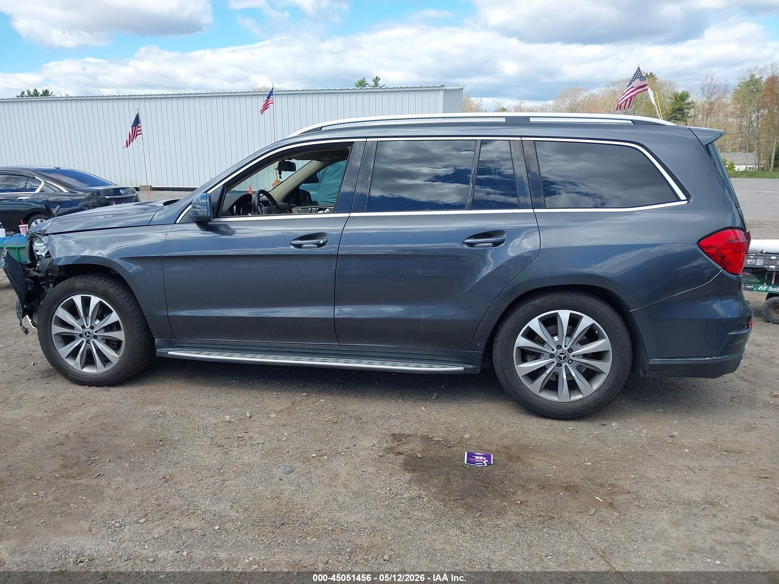 2014 Mercedes-benz Gl 450 4matic Gray vin: 4JGDF7CE5EA336062