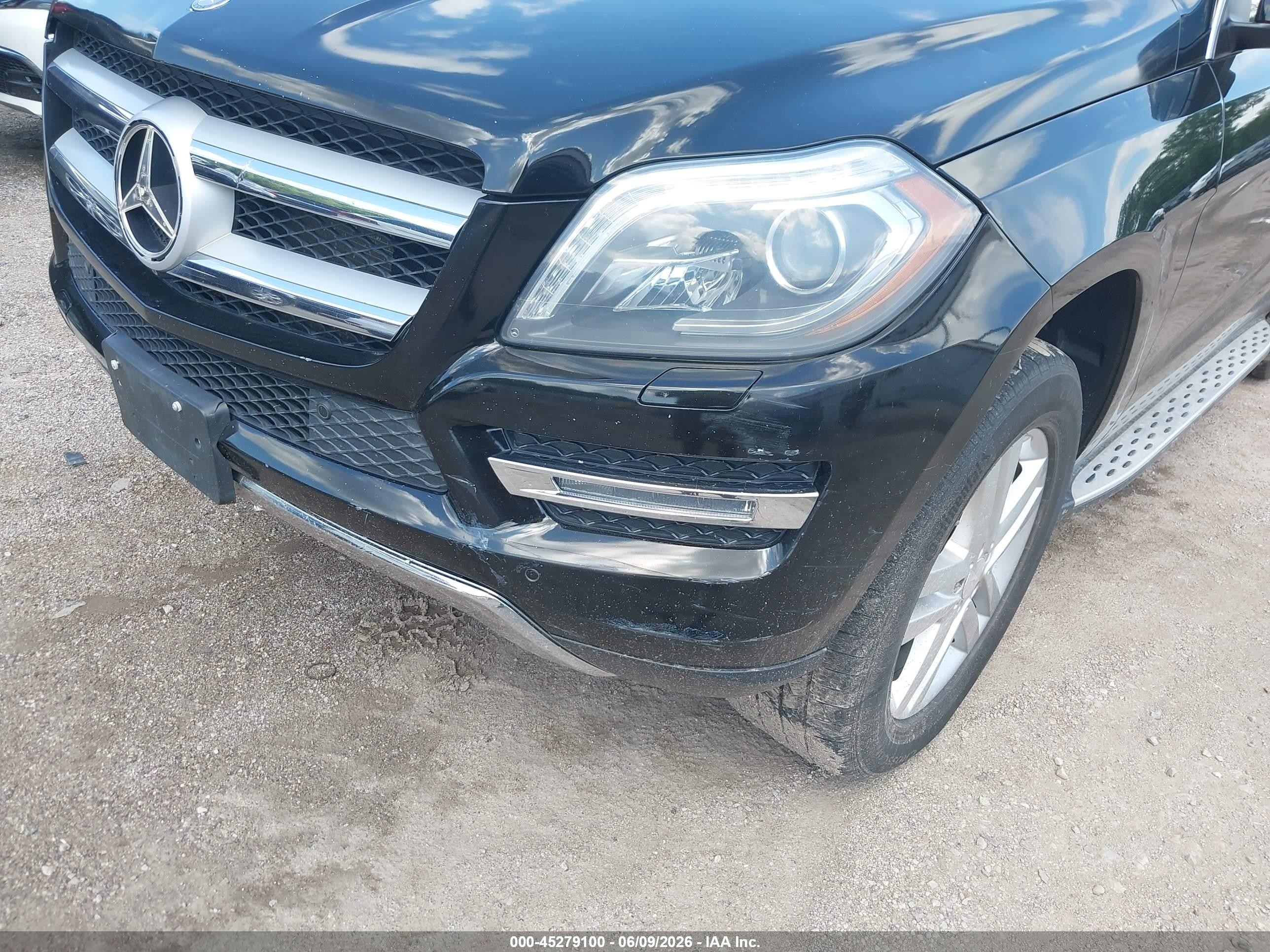 2014 Mercedes-benz Gl 450 4matic Black vin: 4JGDF7CE5EA345280