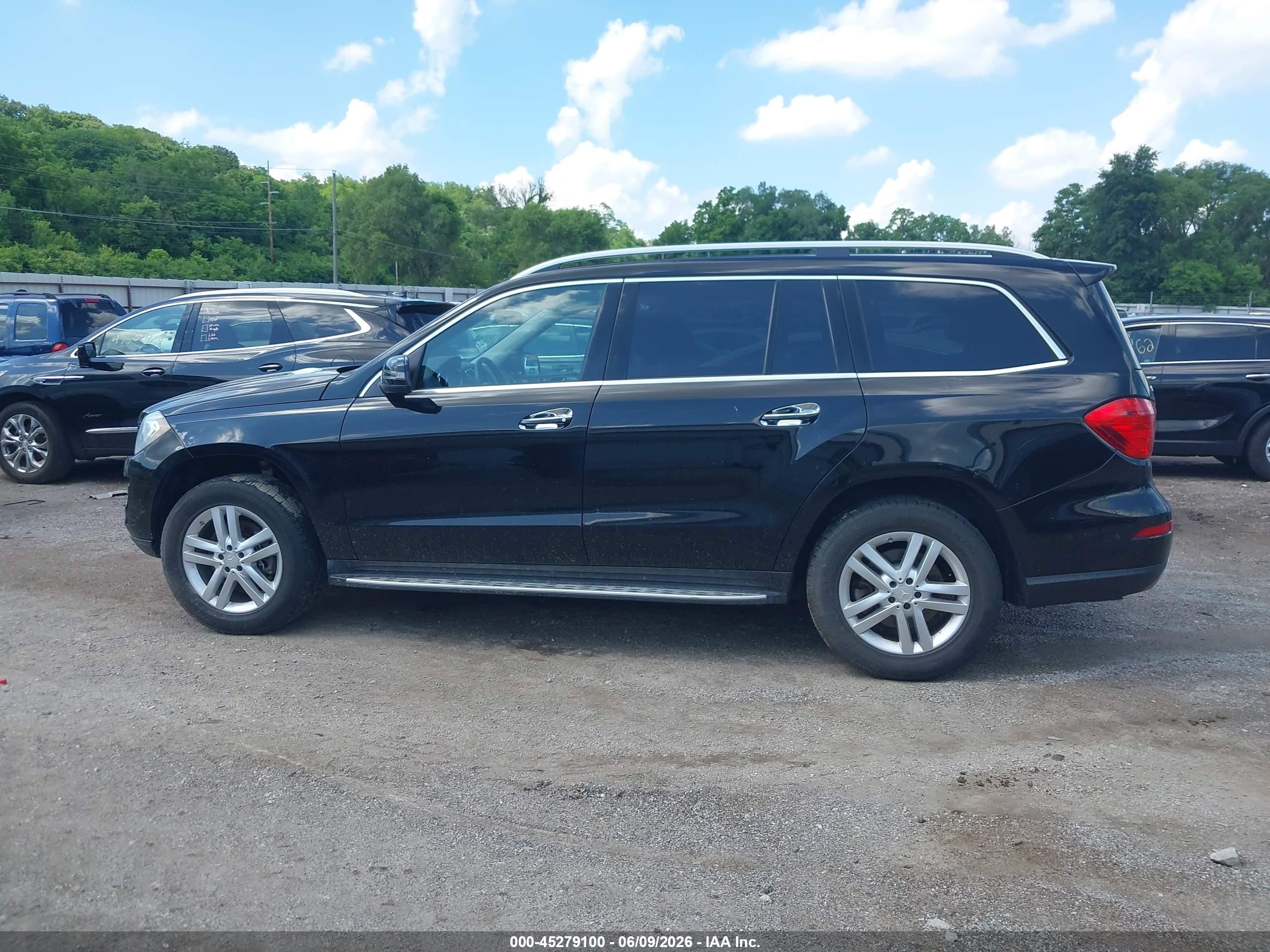2014 Mercedes-benz Gl 450 4matic Black vin: 4JGDF7CE5EA345280