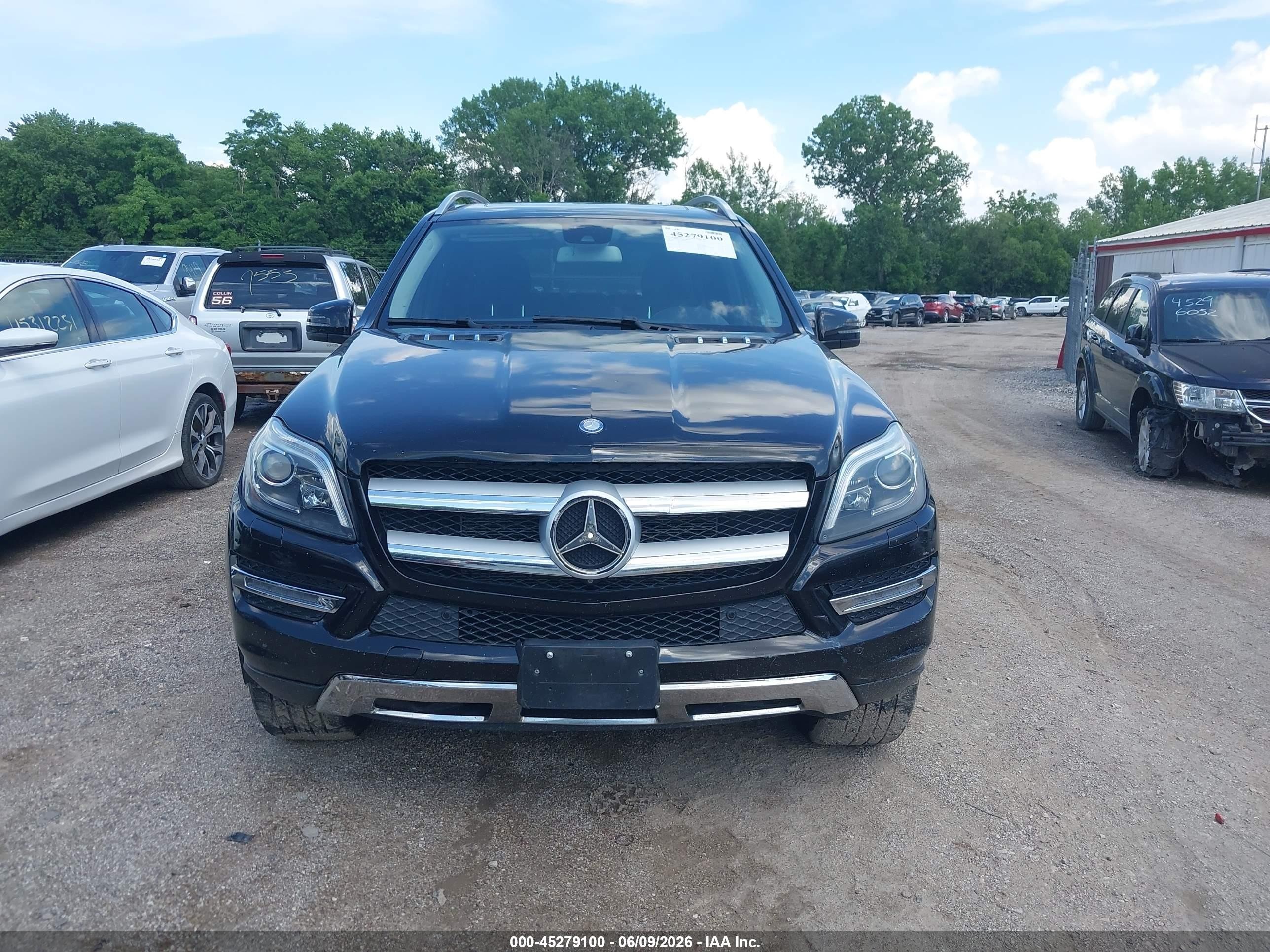 2014 Mercedes-benz Gl 450 4matic Black vin: 4JGDF7CE5EA345280