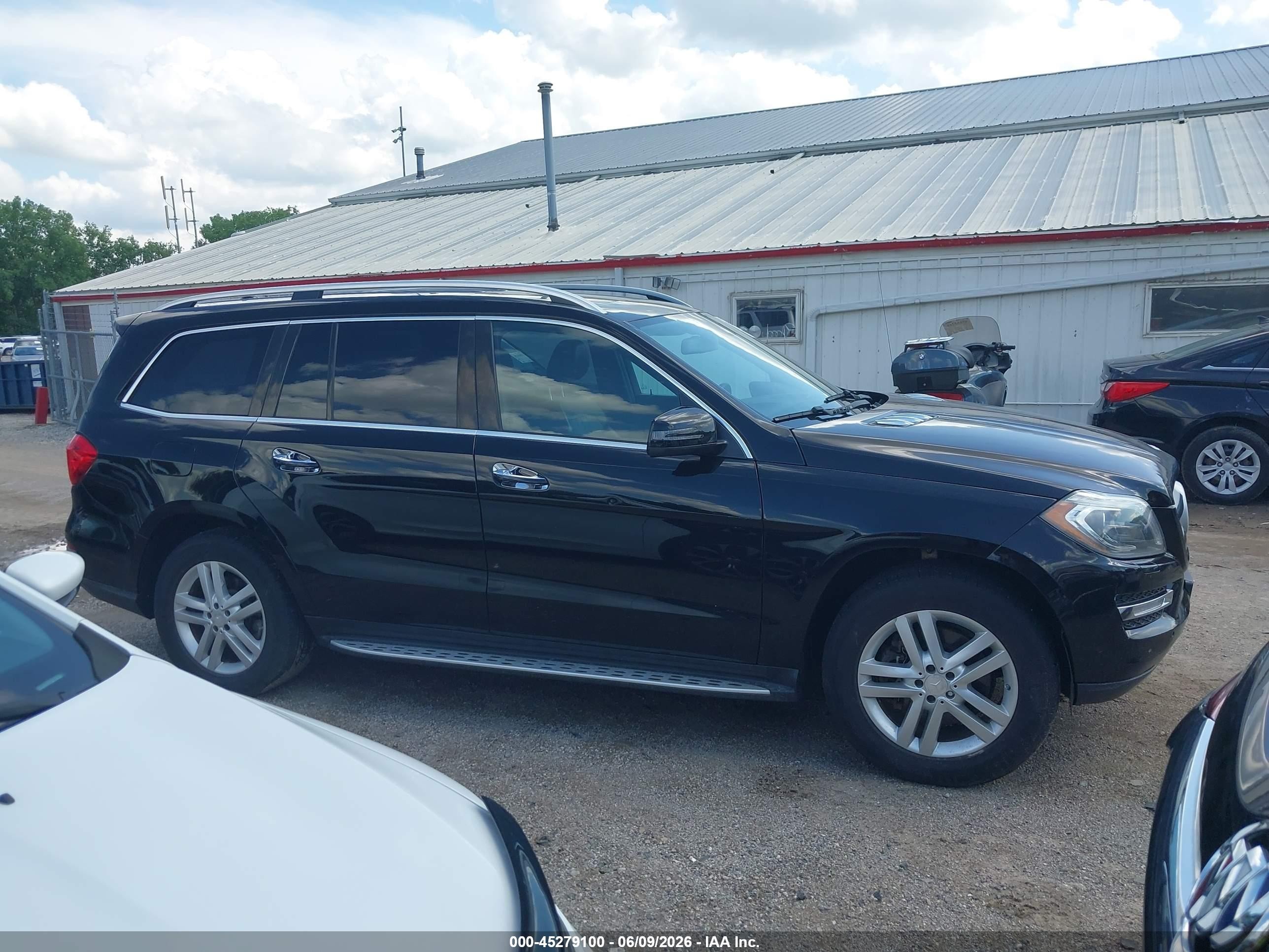 2014 Mercedes-benz Gl 450 4matic Black vin: 4JGDF7CE5EA345280