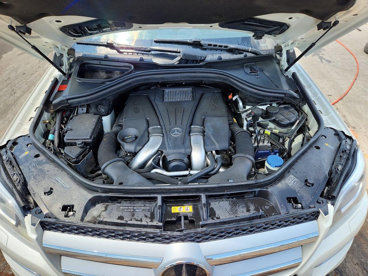 2014 Mercedes-benz Gl 450 4matic Белый vin: 4JGDF7CE5EA348664