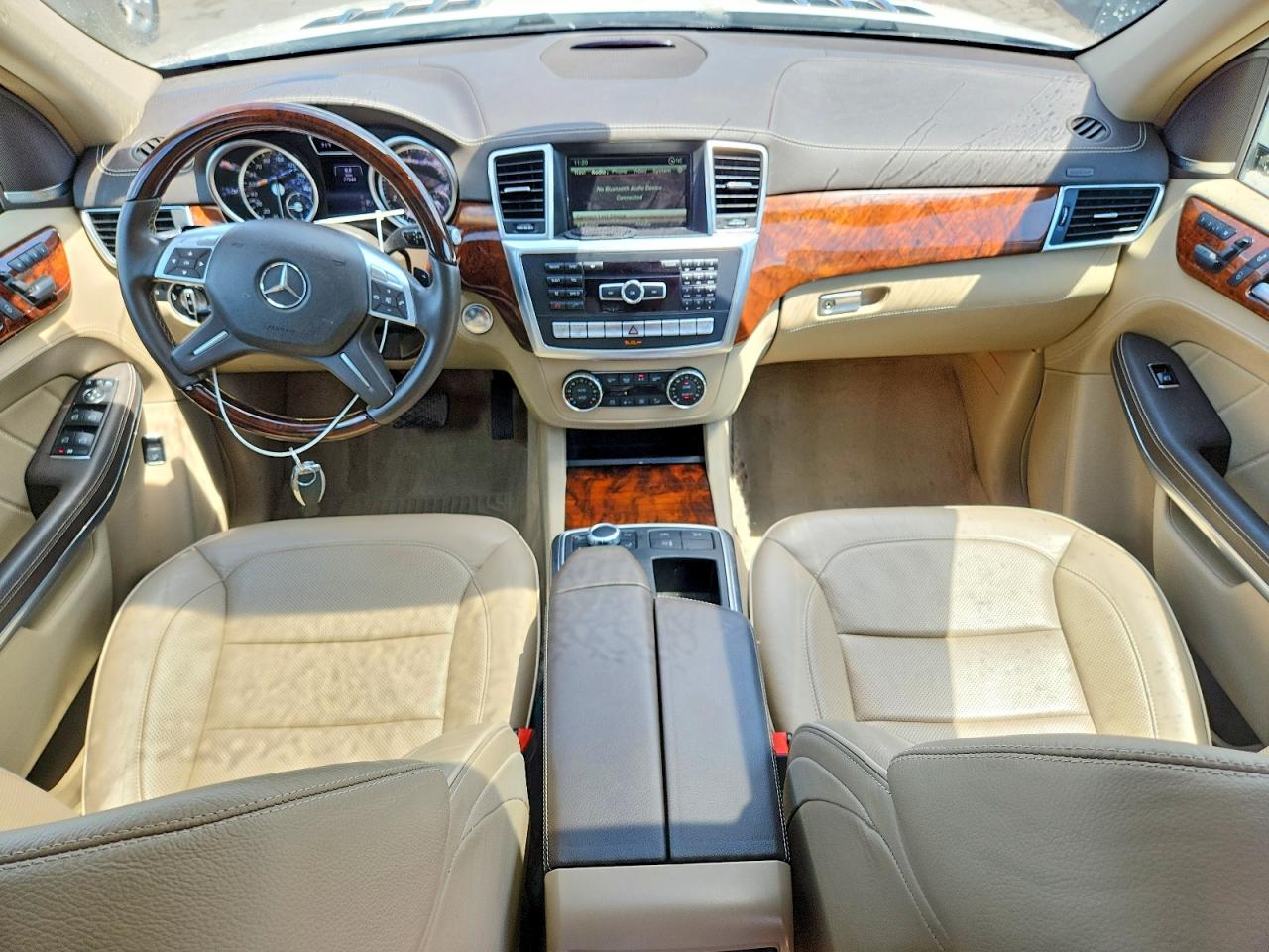 2014 Mercedes-benz Gl 450 4matic Белый vin: 4JGDF7CE5EA348664