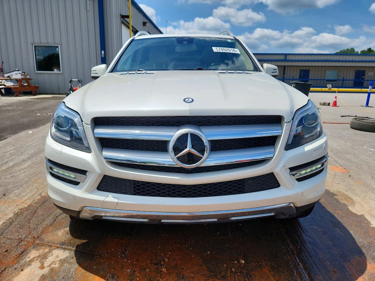 2014 Mercedes-benz Gl 450 4matic Белый vin: 4JGDF7CE5EA348664