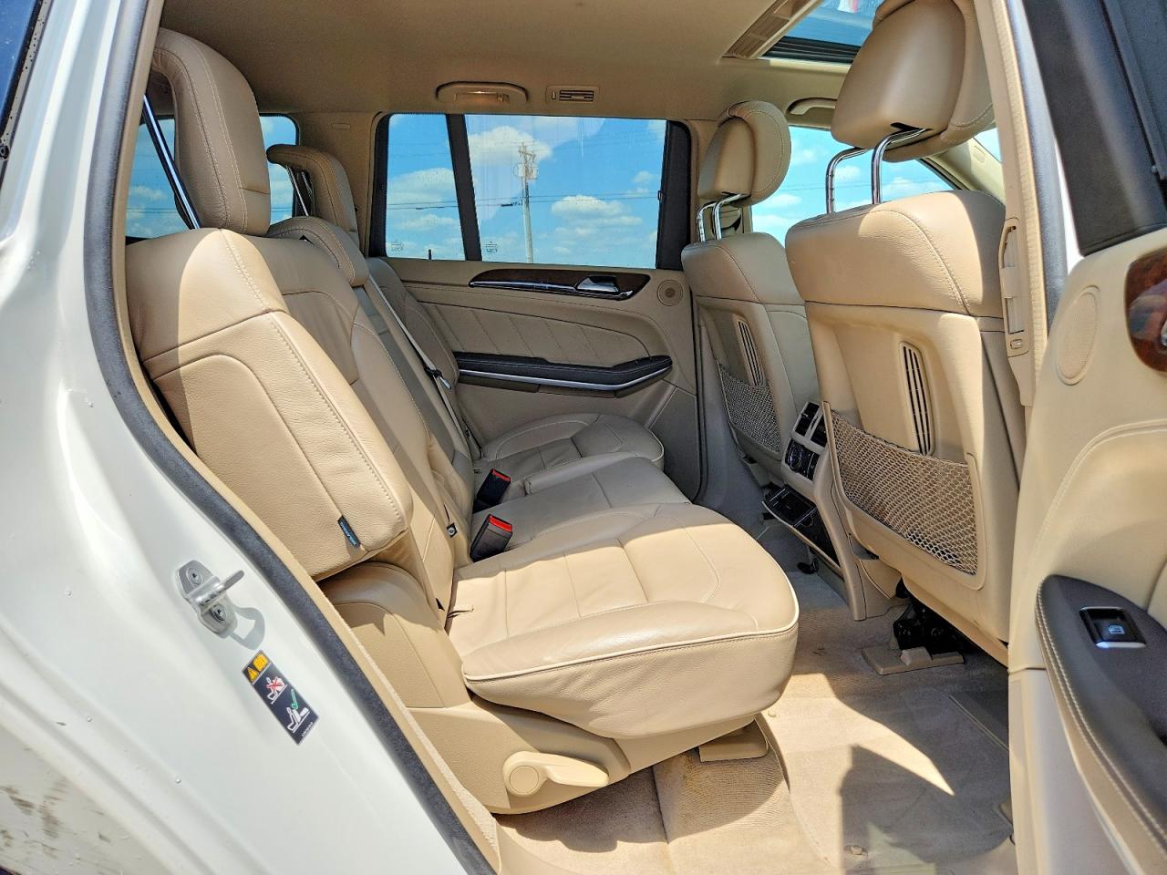 2014 Mercedes-benz Gl 450 4matic Белый vin: 4JGDF7CE5EA348664