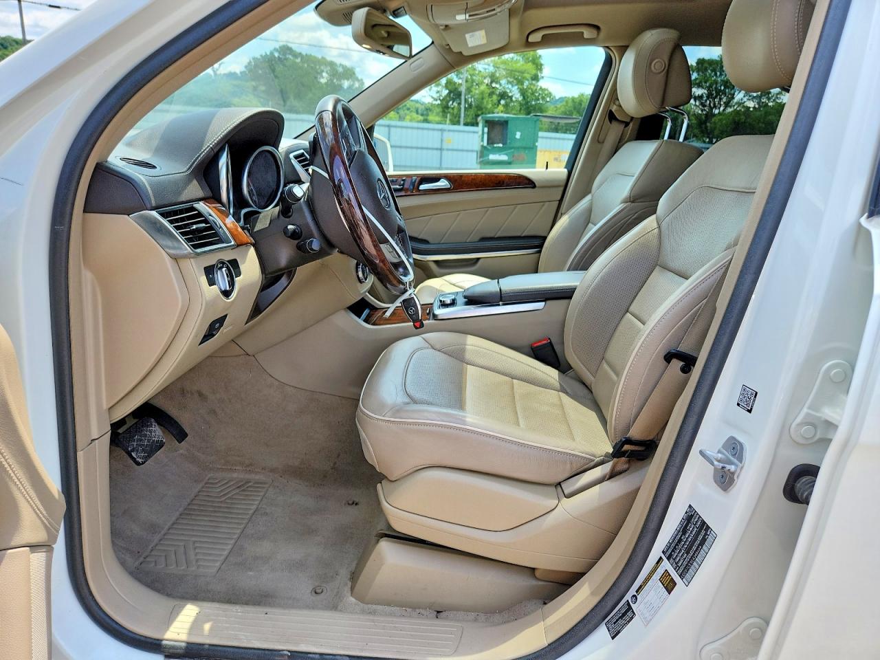 2014 Mercedes-benz Gl 450 4matic Белый vin: 4JGDF7CE5EA348664